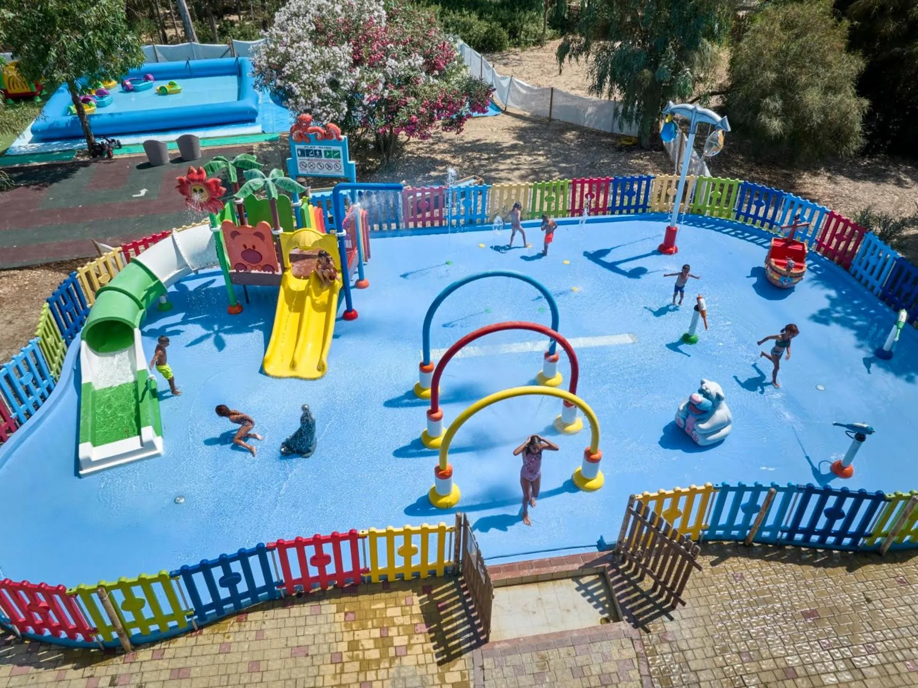 Children play ground in Serenè Resort
