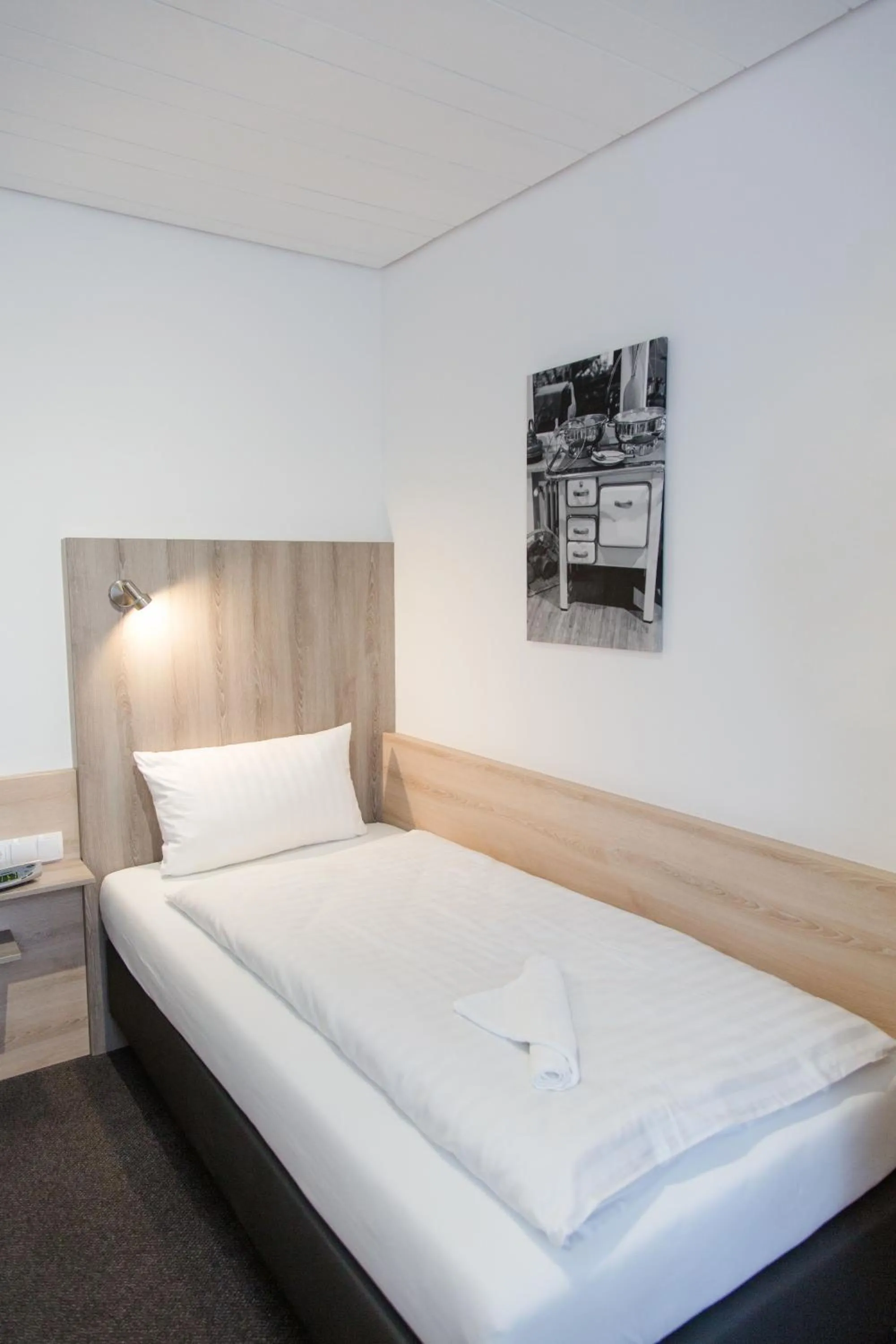 Bed in Friesen Hotel