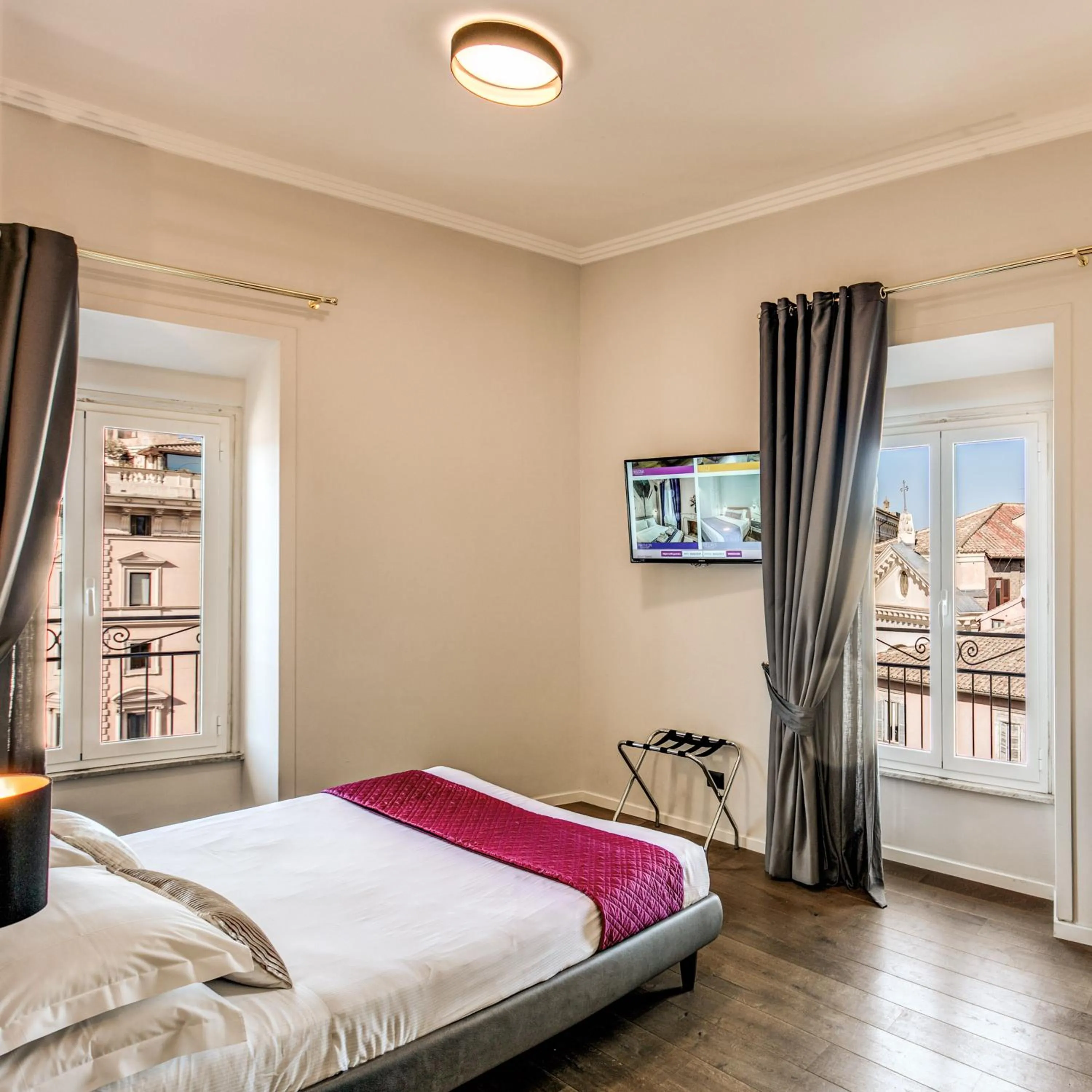 Bedroom, Bed in Piccola Navona Roof Garden