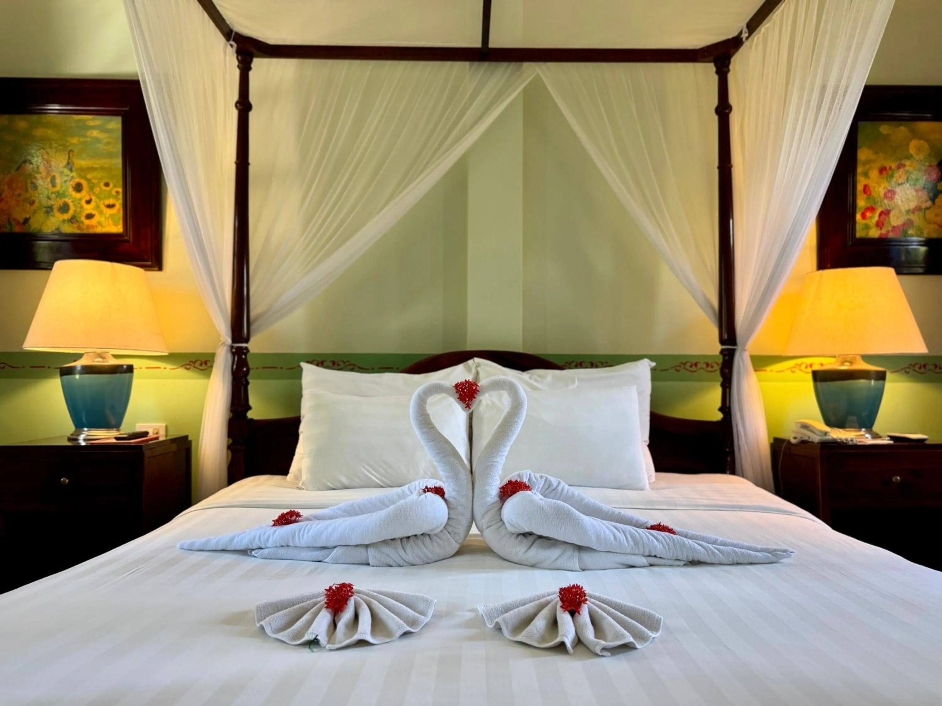 Bed in Villa Maly Boutique Hotel