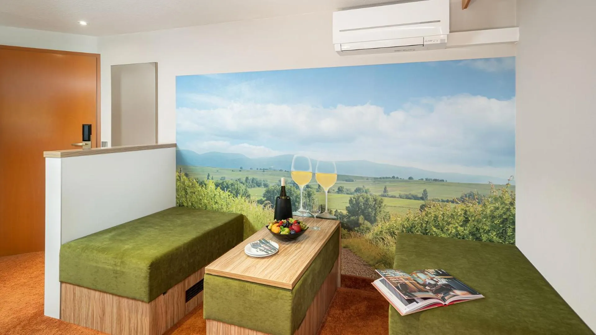 Seating area in Parkhotel Landau