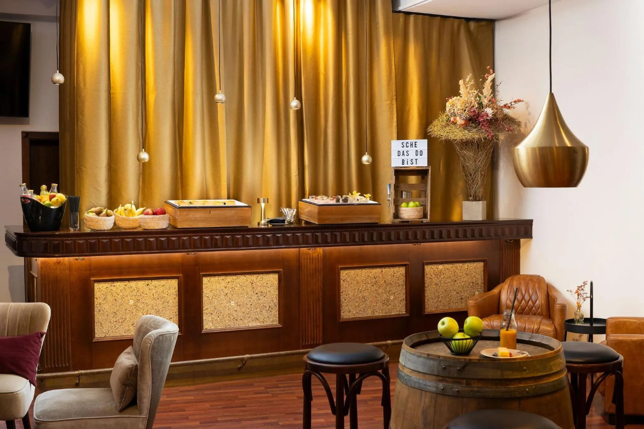 Lounge or bar in Parkhotel Landau