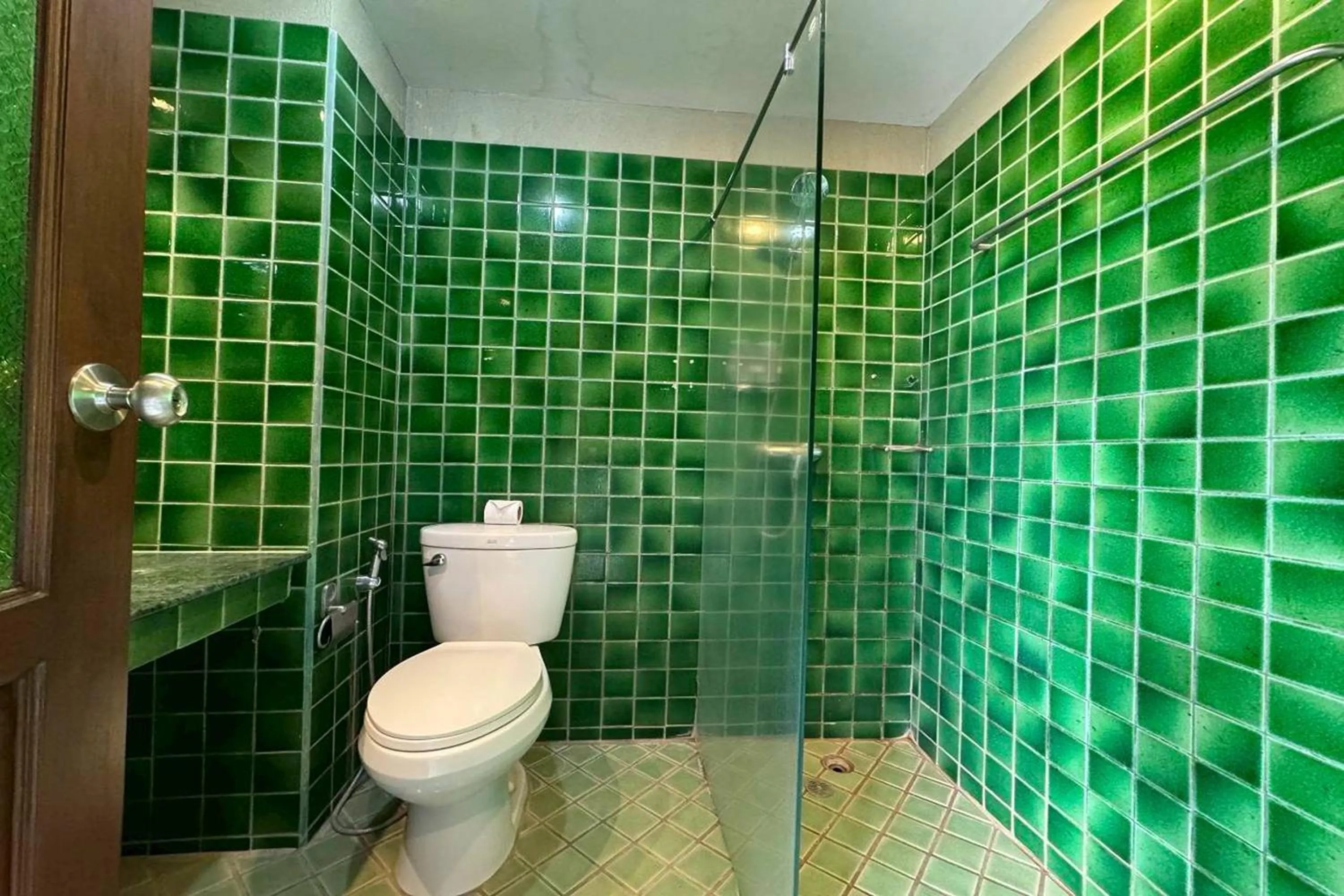 Toilet in Poonyamantra Resort Chiang Rai