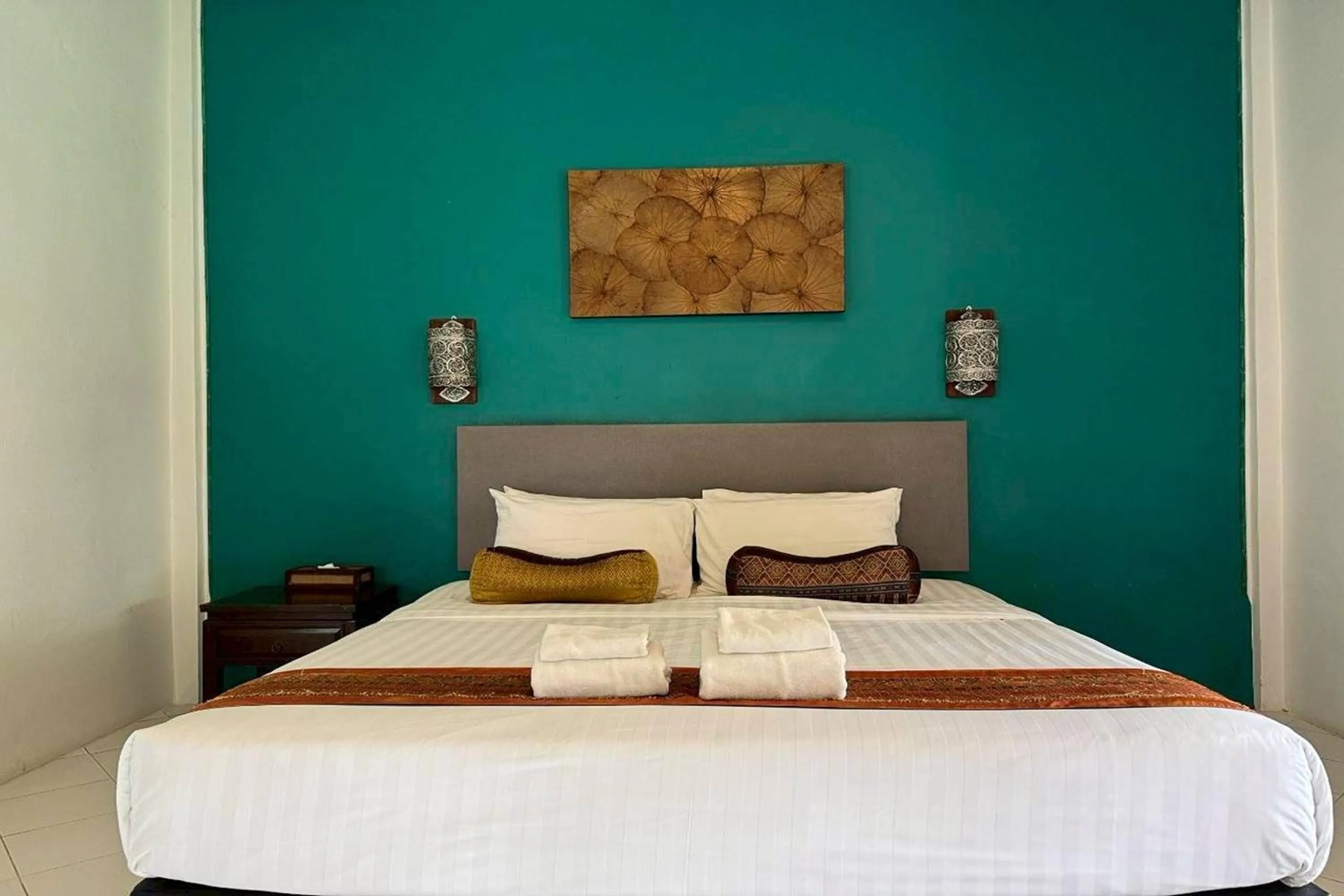 Bedroom, Bed in Poonyamantra Resort Chiang Rai