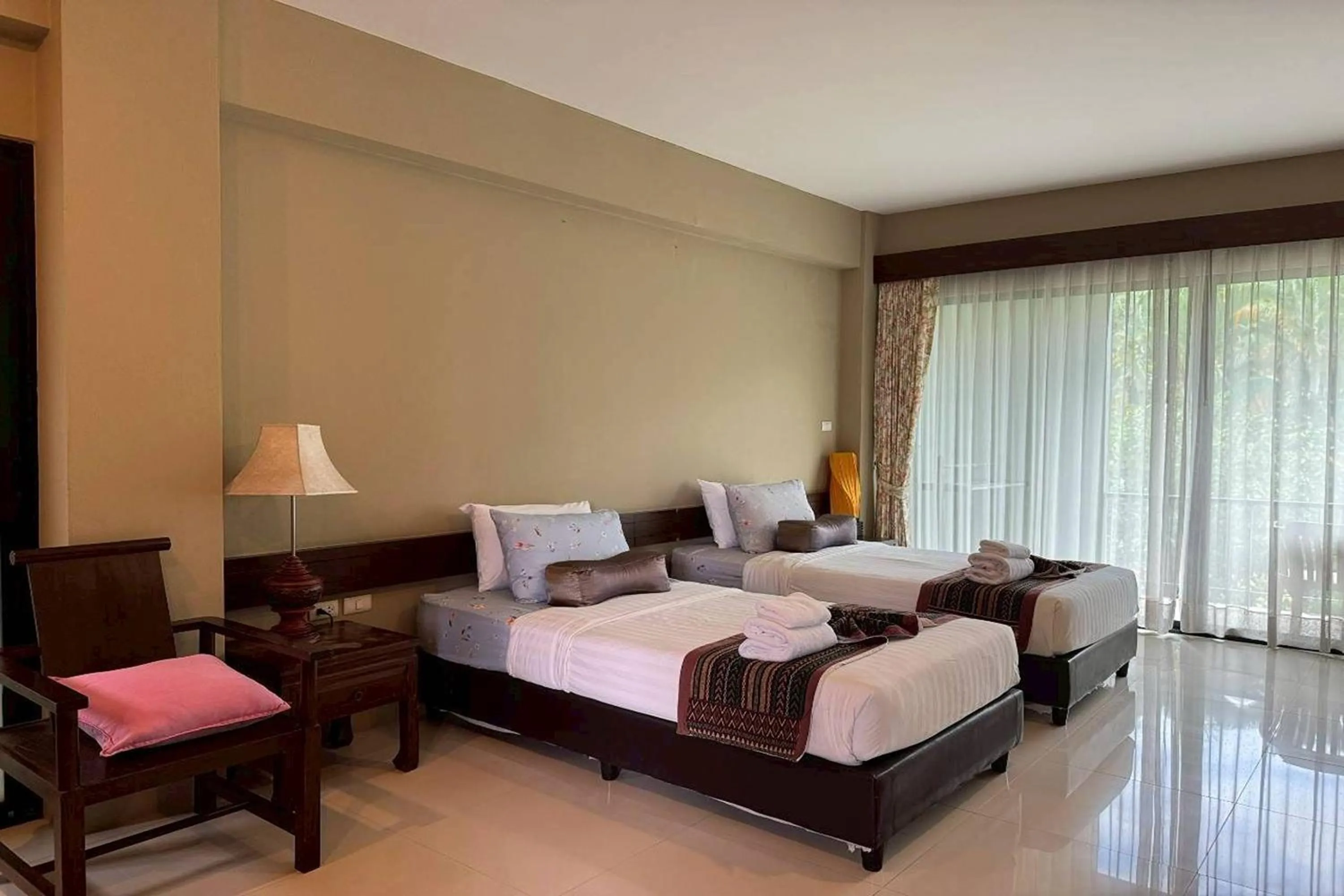 Bedroom, Bed in Poonyamantra Resort Chiang Rai