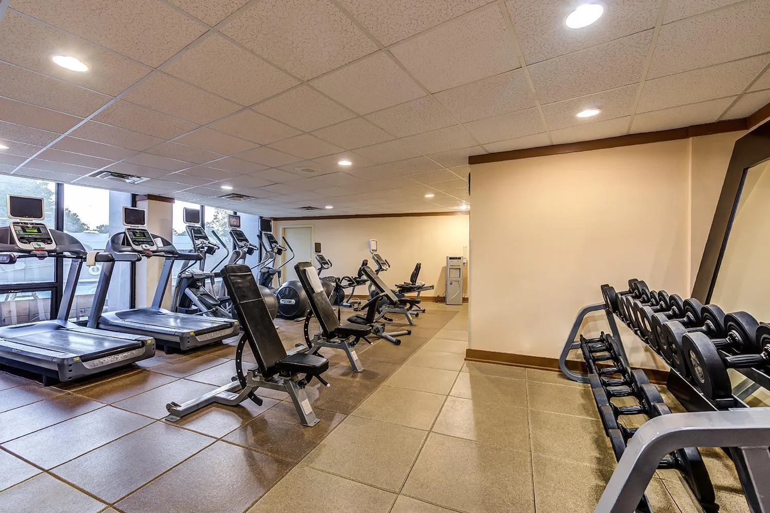 Fitness centre/facilities in The Brookhaven Atlanta Hotel