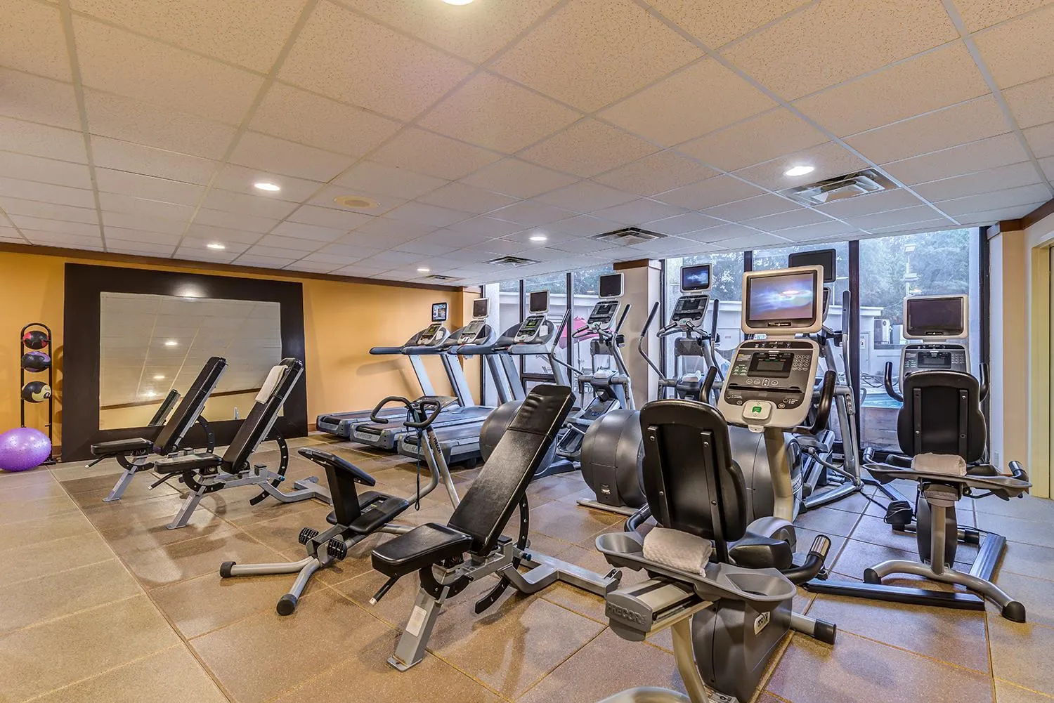 Fitness centre/facilities in DoubleTree by Hilton Atlanta North Druid Hills/Emory Area
