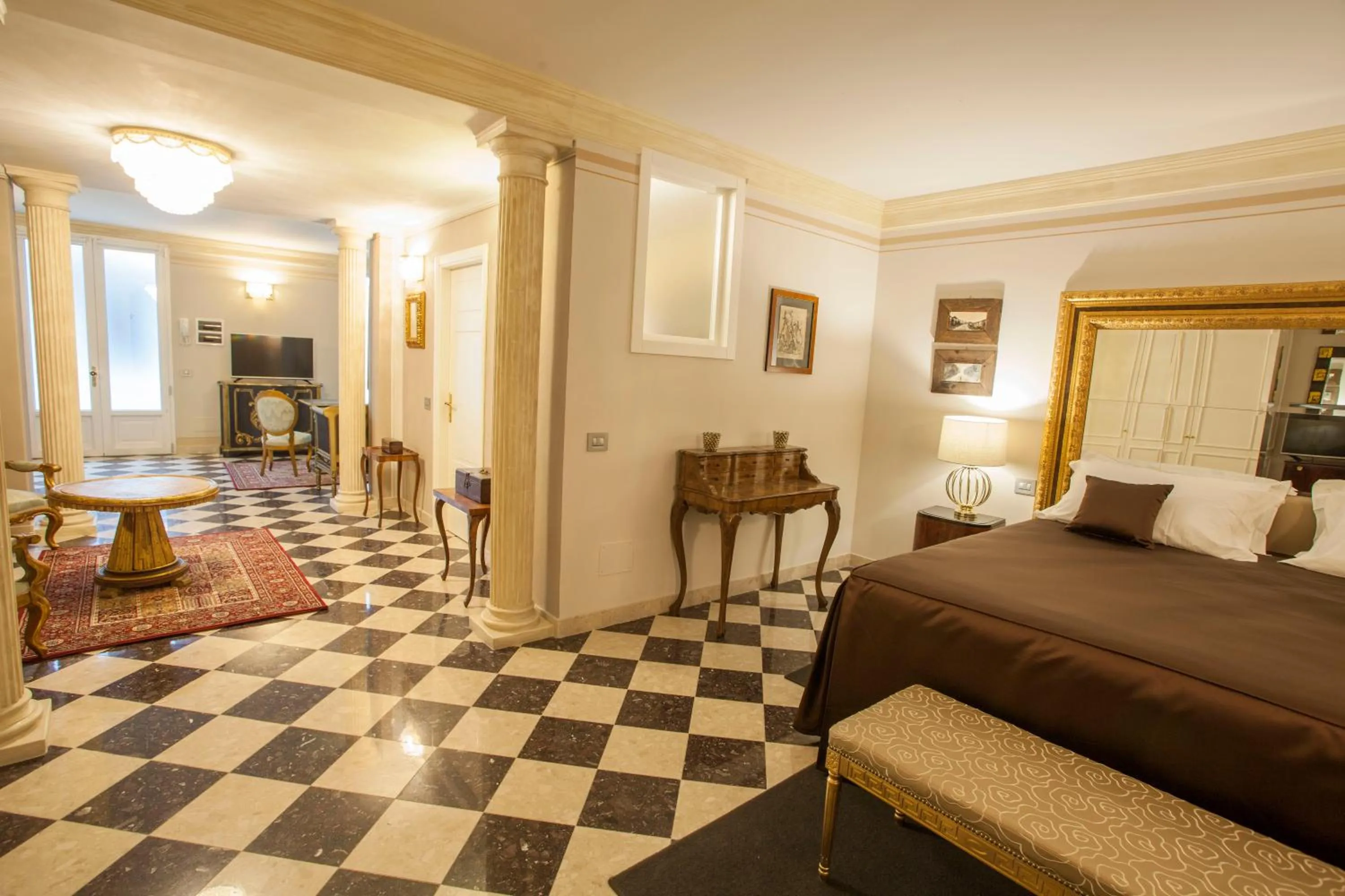 Seating area in Martins Residence de Luxe