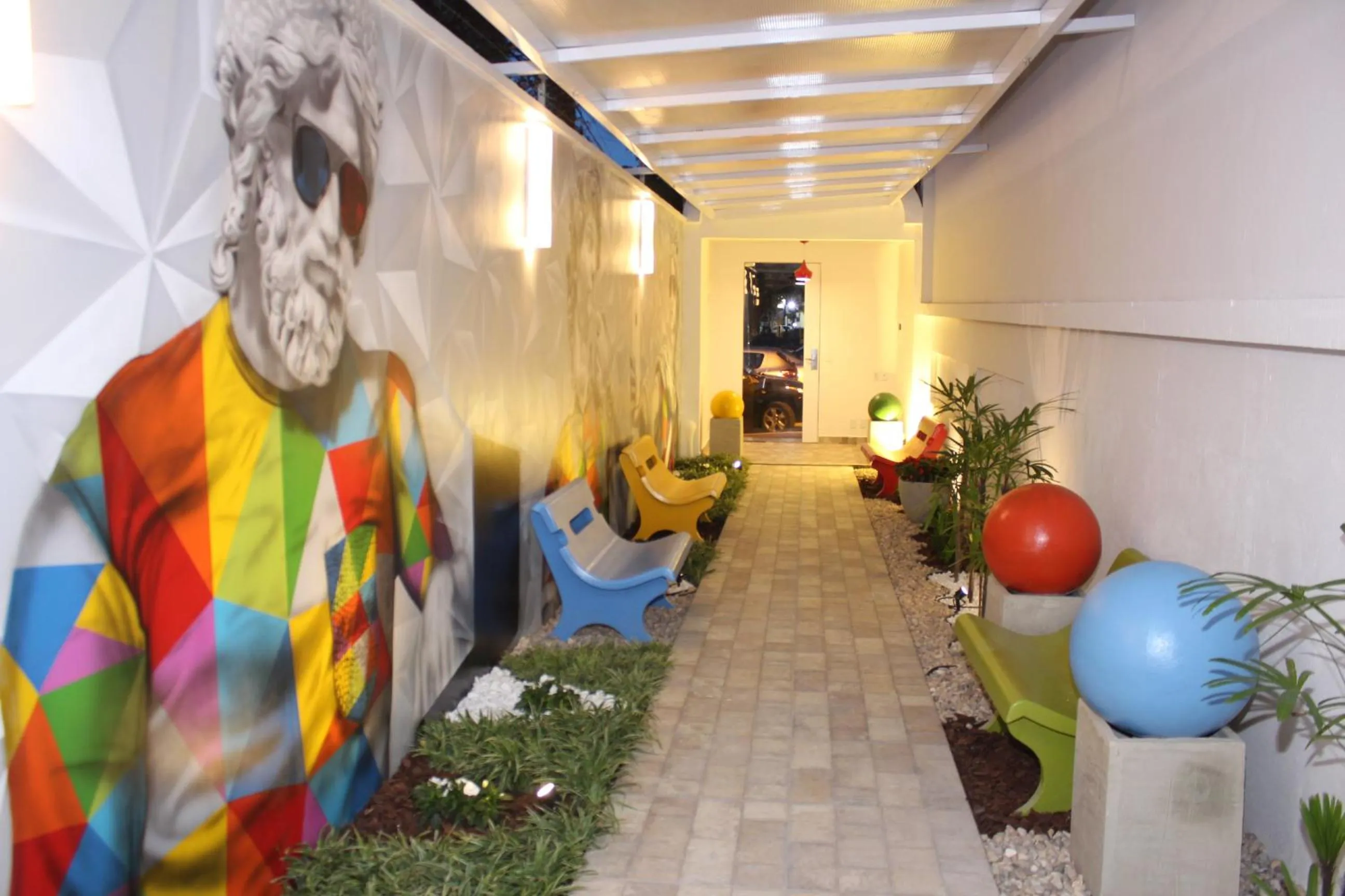 Facade/entrance in Hotel Villa Smart