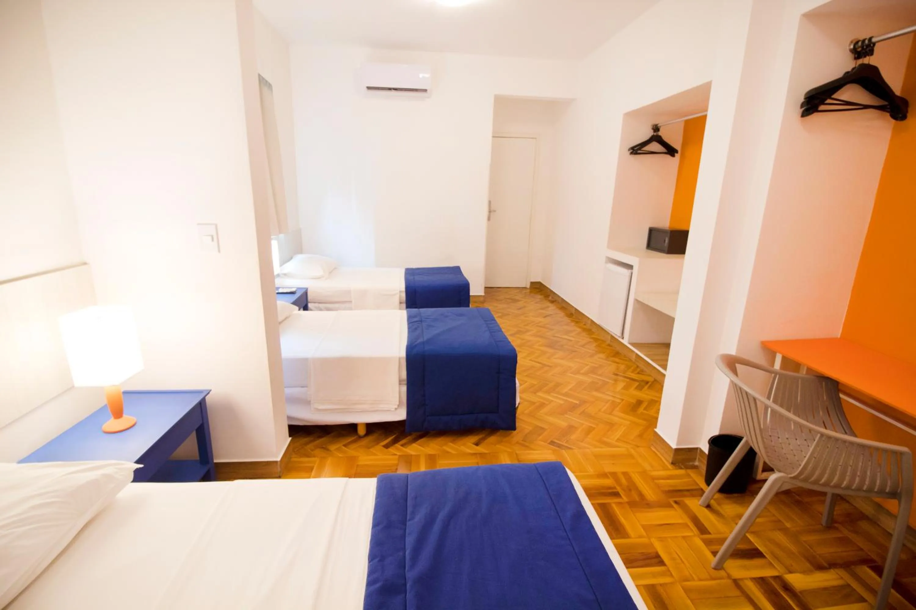 Bed in Hotel Villa Smart