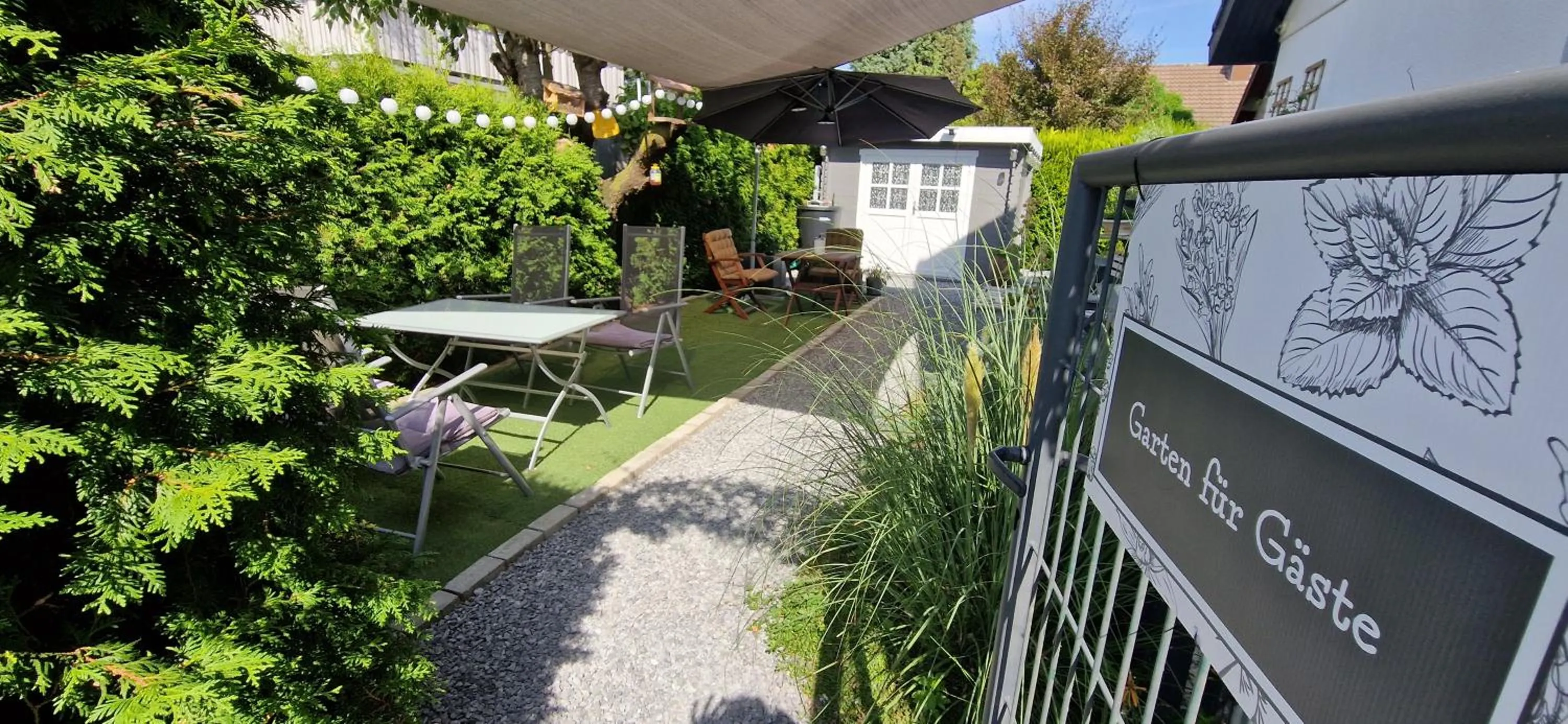 Garden in Bed & Breakfast Ravelin