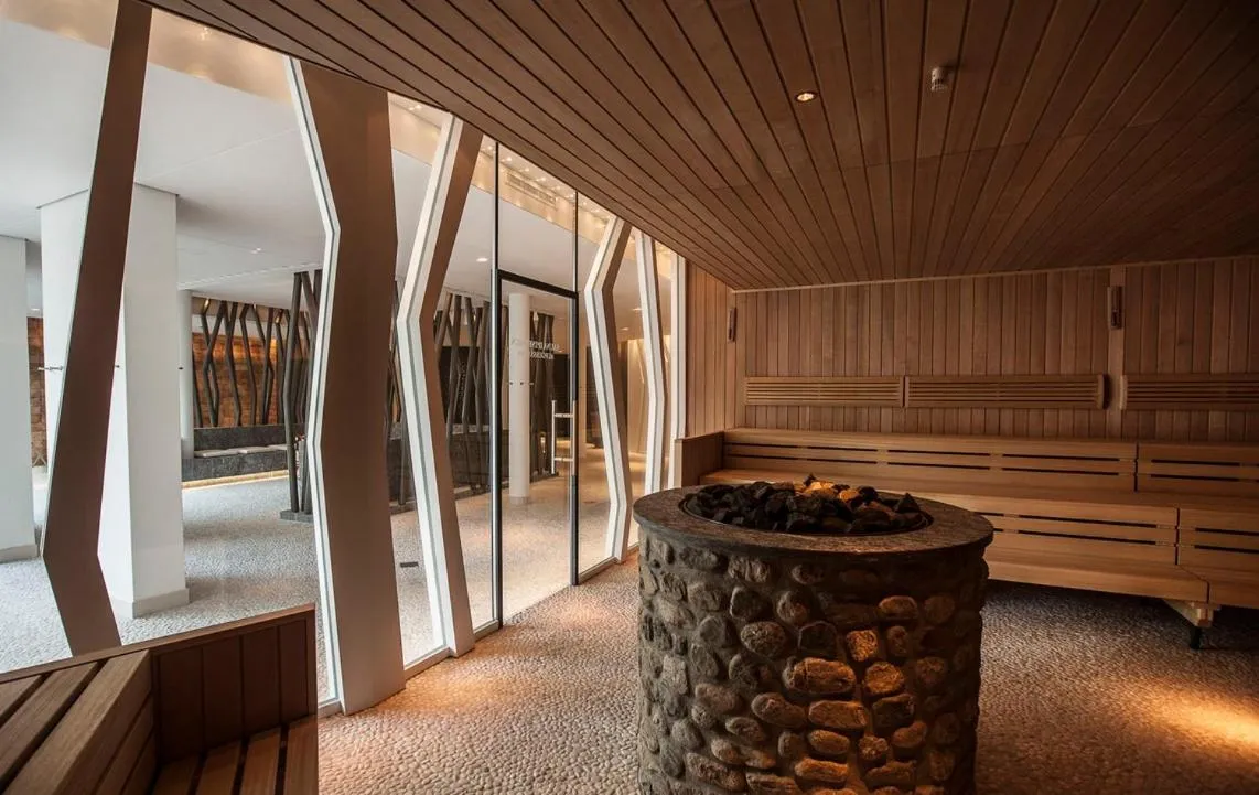 Spa and wellness centre/facilities in Hotel Garni Panorama