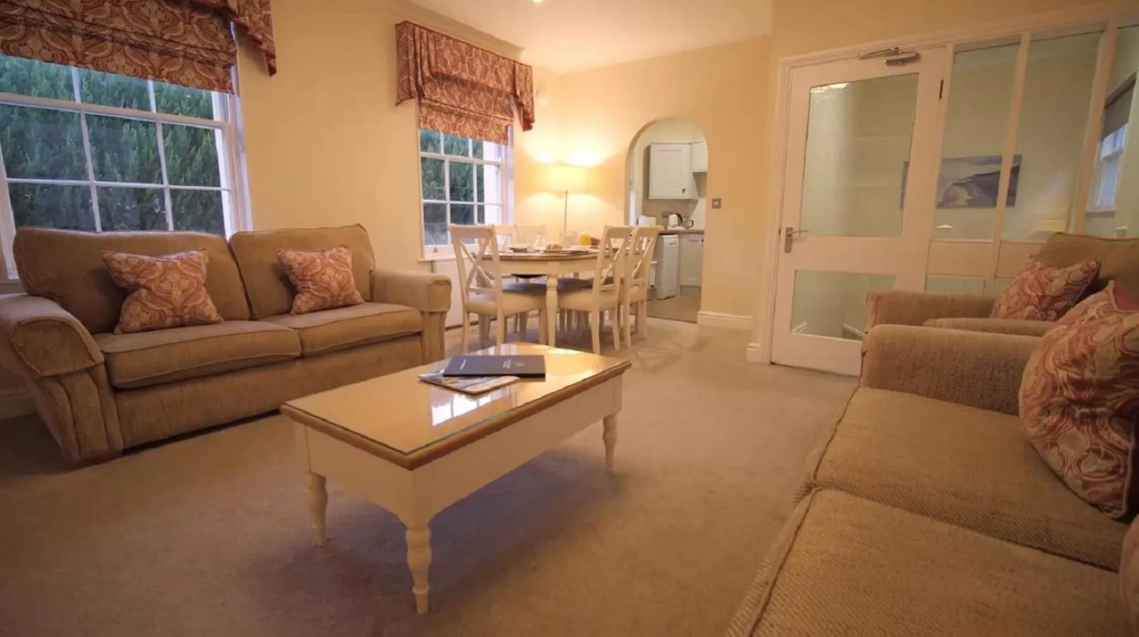 Living room in The Osborne Apartments