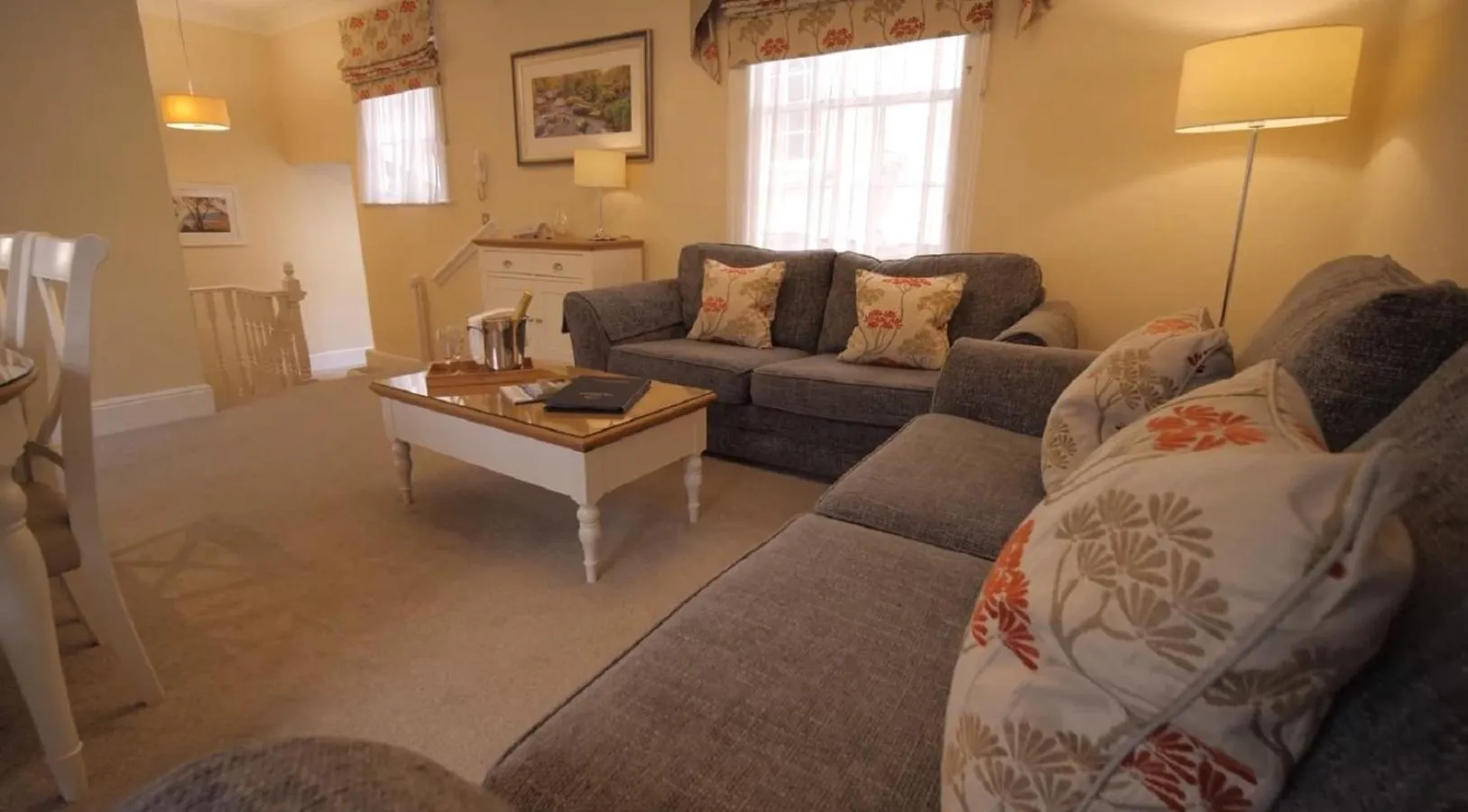 Living room in The Osborne Apartments