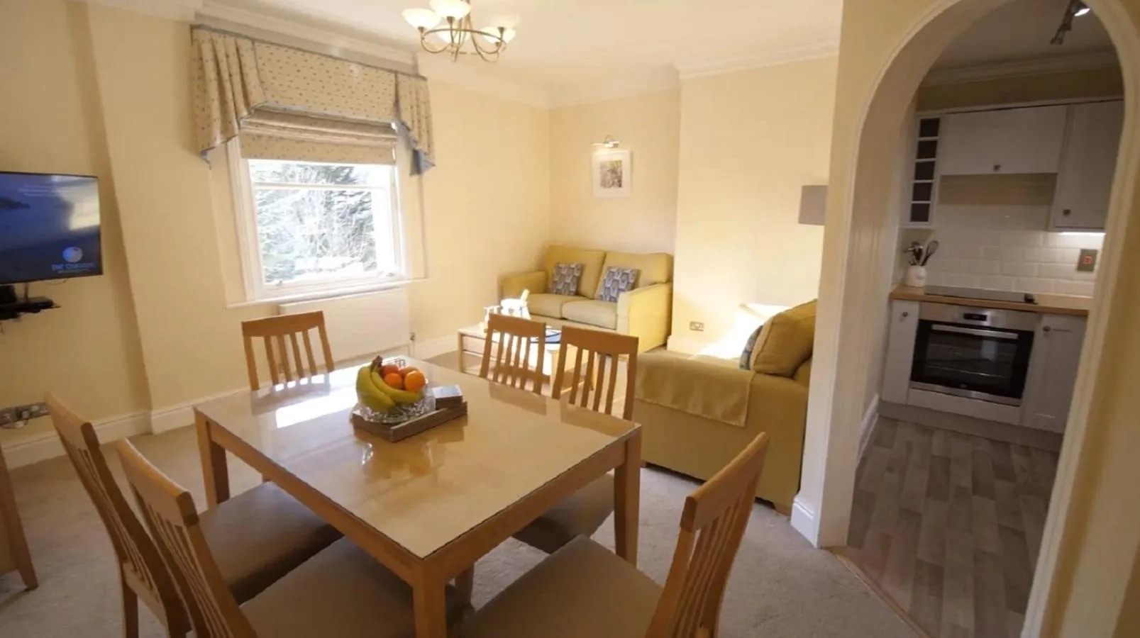 Living room in The Osborne Apartments