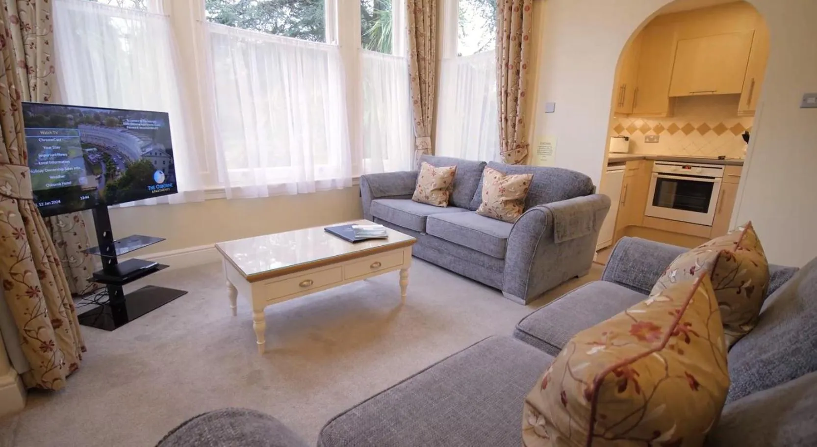 Living room in The Osborne Apartments