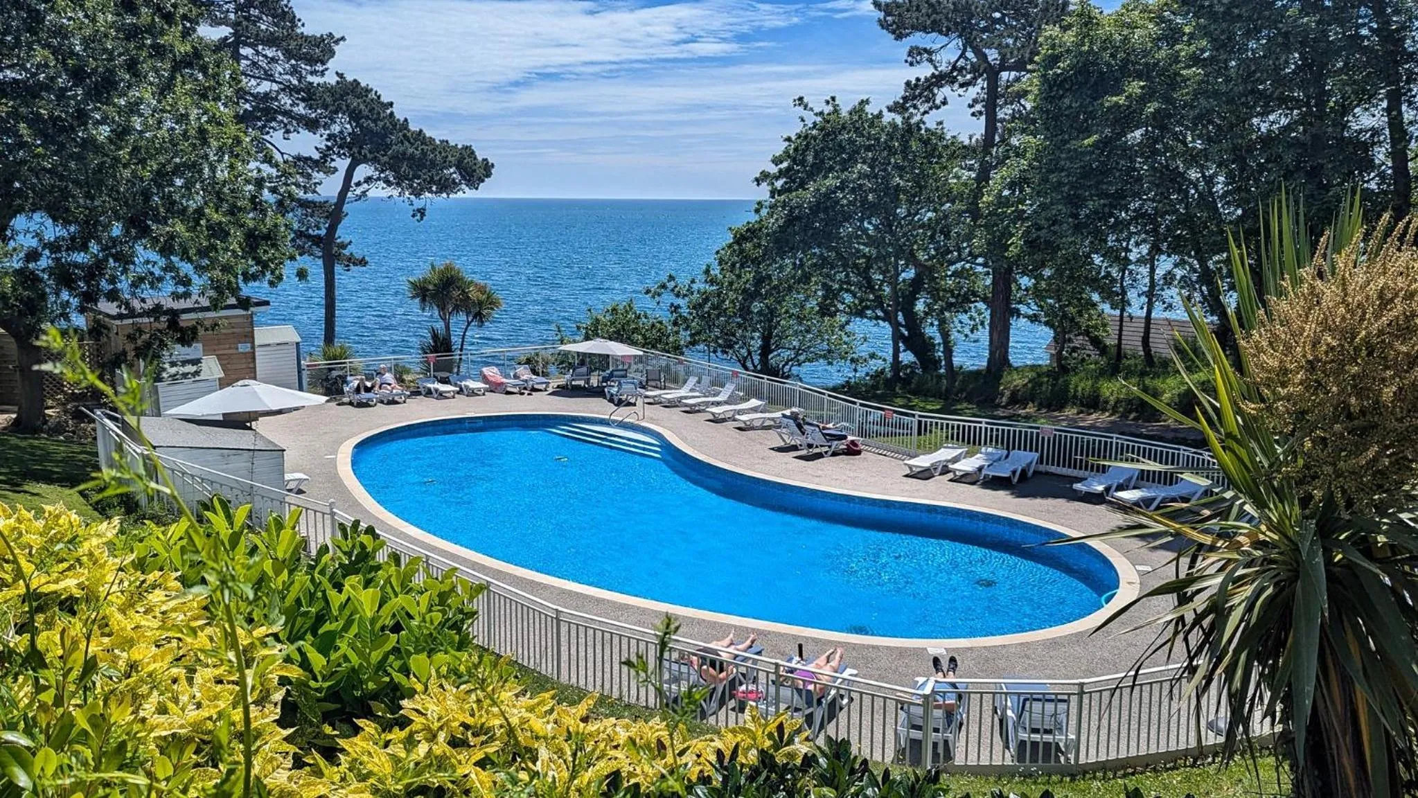 Swimming pool in The Osborne Apartments
