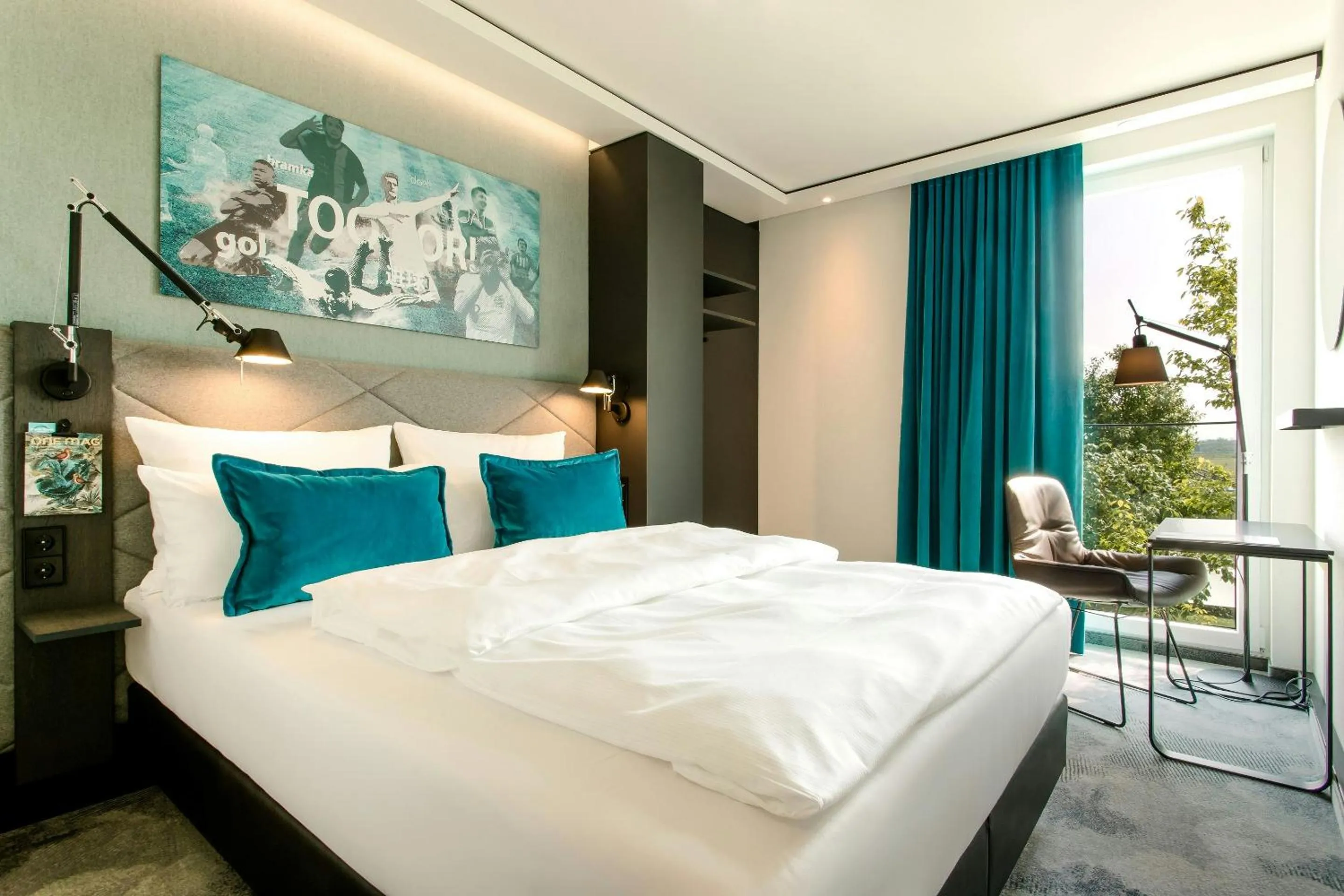 Photo of the whole room, Bed in Motel One München-Garching