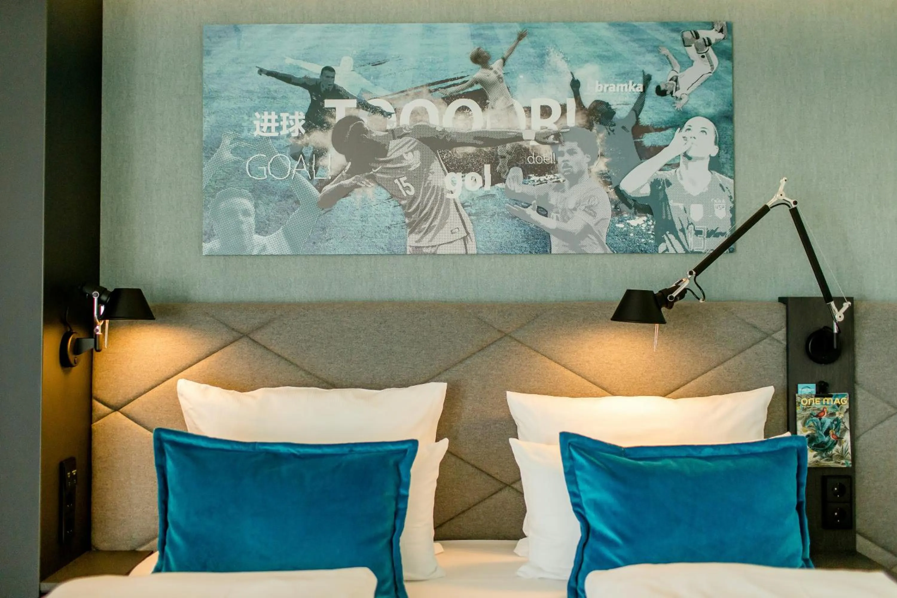 Photo of the whole room, Bed in Motel One München-Garching