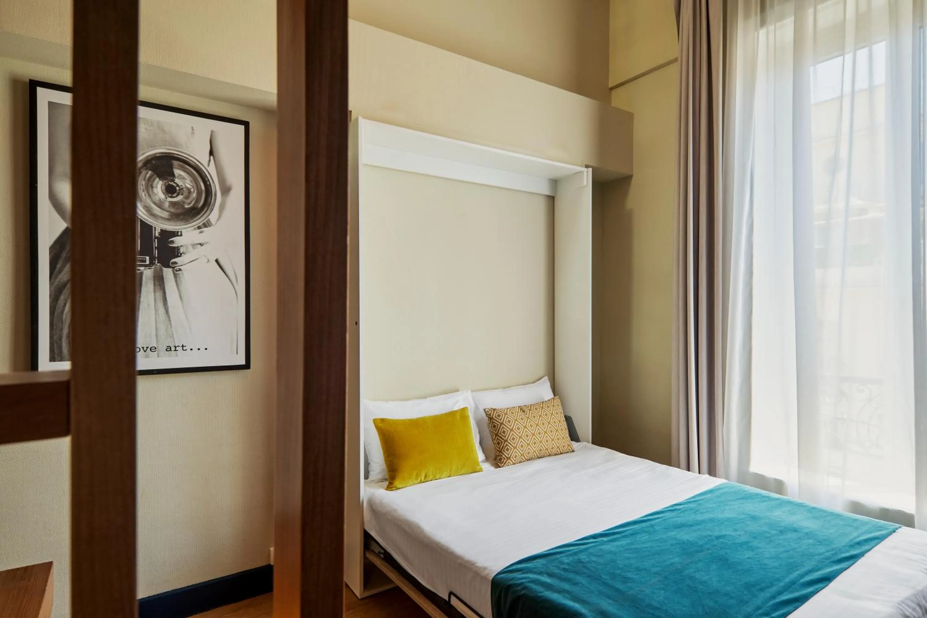 Bed in Hotel Nap By HappyCulture