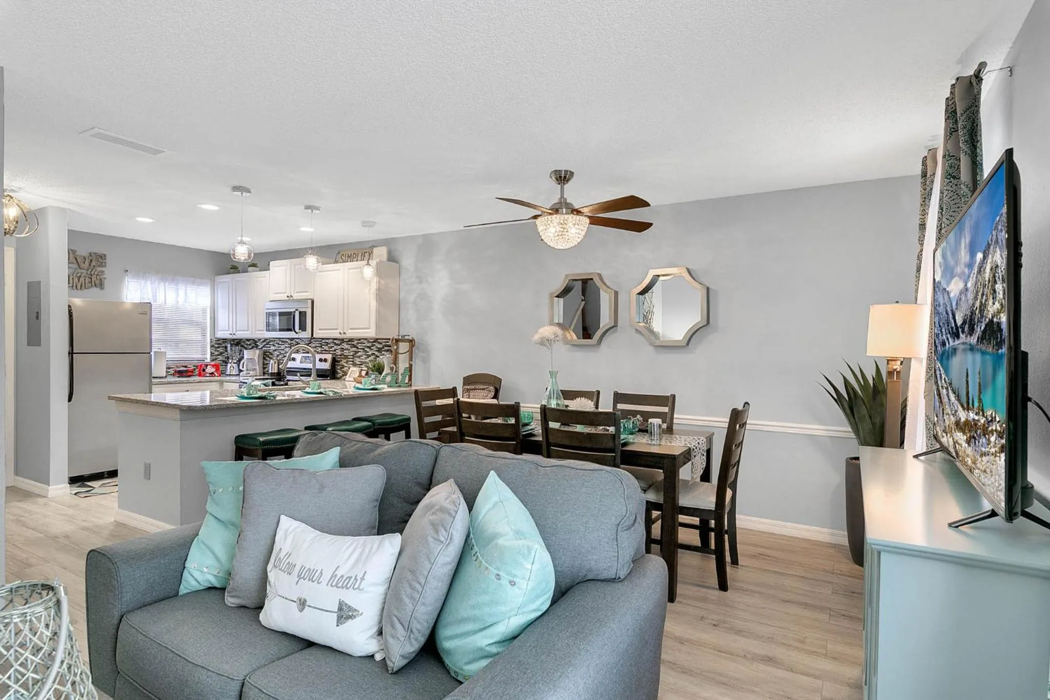 TV and multimedia in Family Vacation Villa, Water Park, Endless Amenities