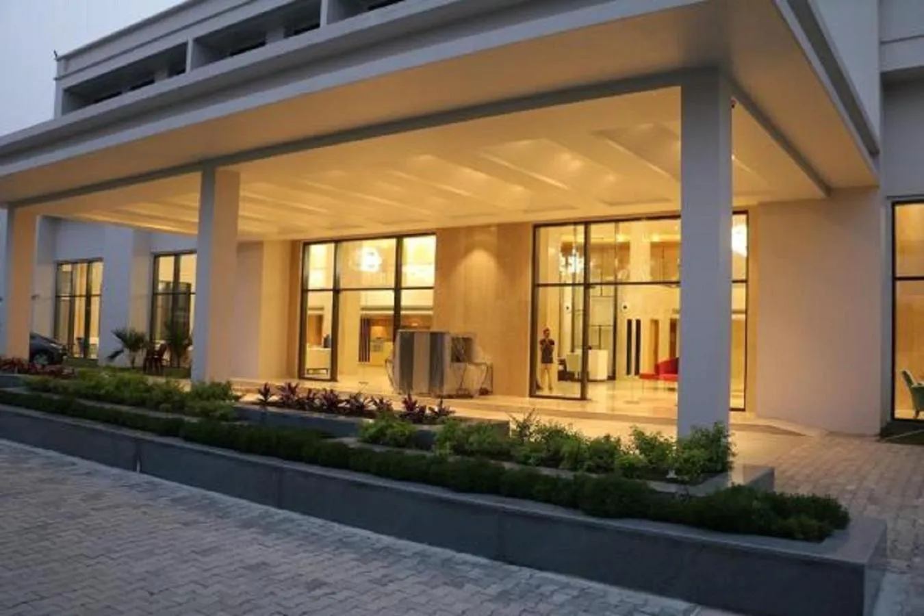 Facade/entrance in Kiranshree Grand