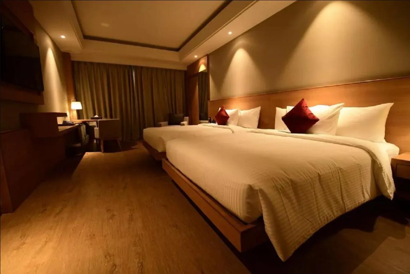Bed in Kiranshree Grand