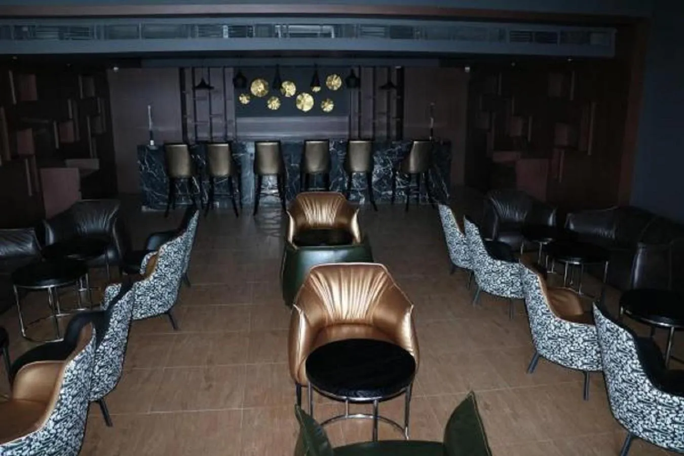 Lounge or bar in Kiranshree Grand