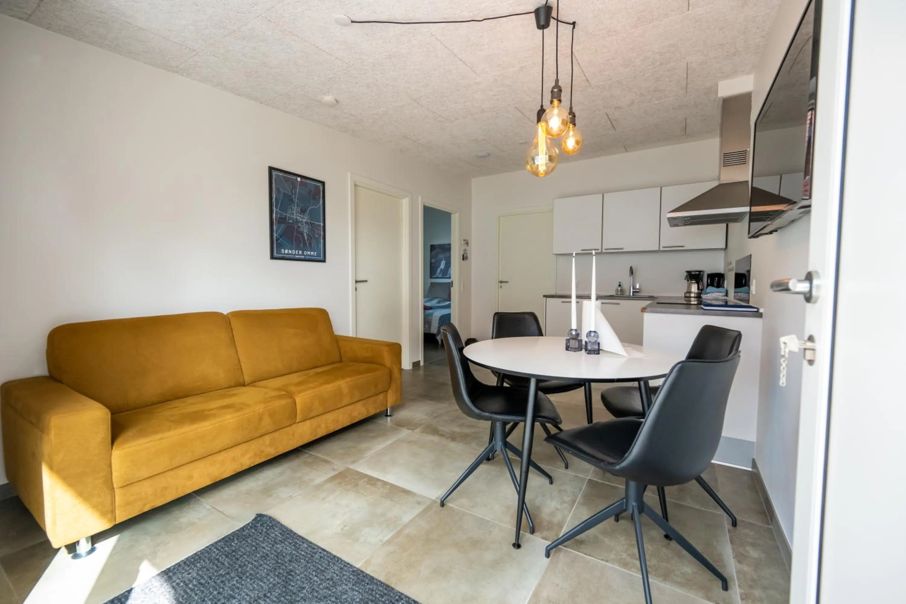 Living room in Sdr. Omme Bed & Breakfast