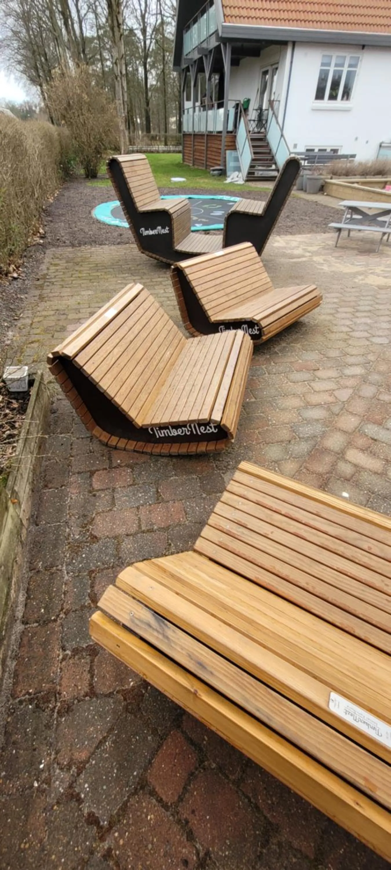 Children play ground in Sdr. Omme Bed & Breakfast