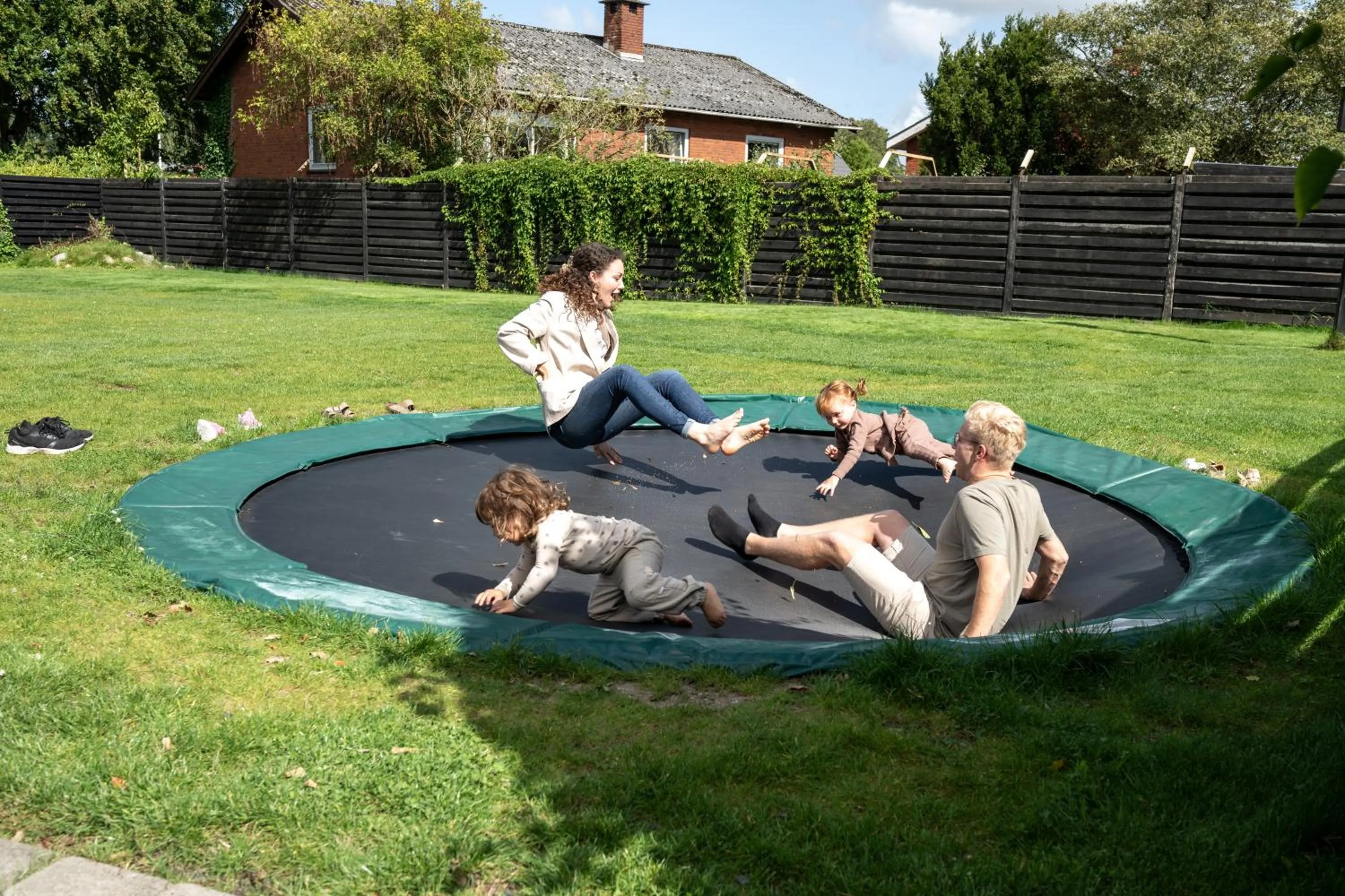 Children play ground in Sdr. Omme Bed & Breakfast