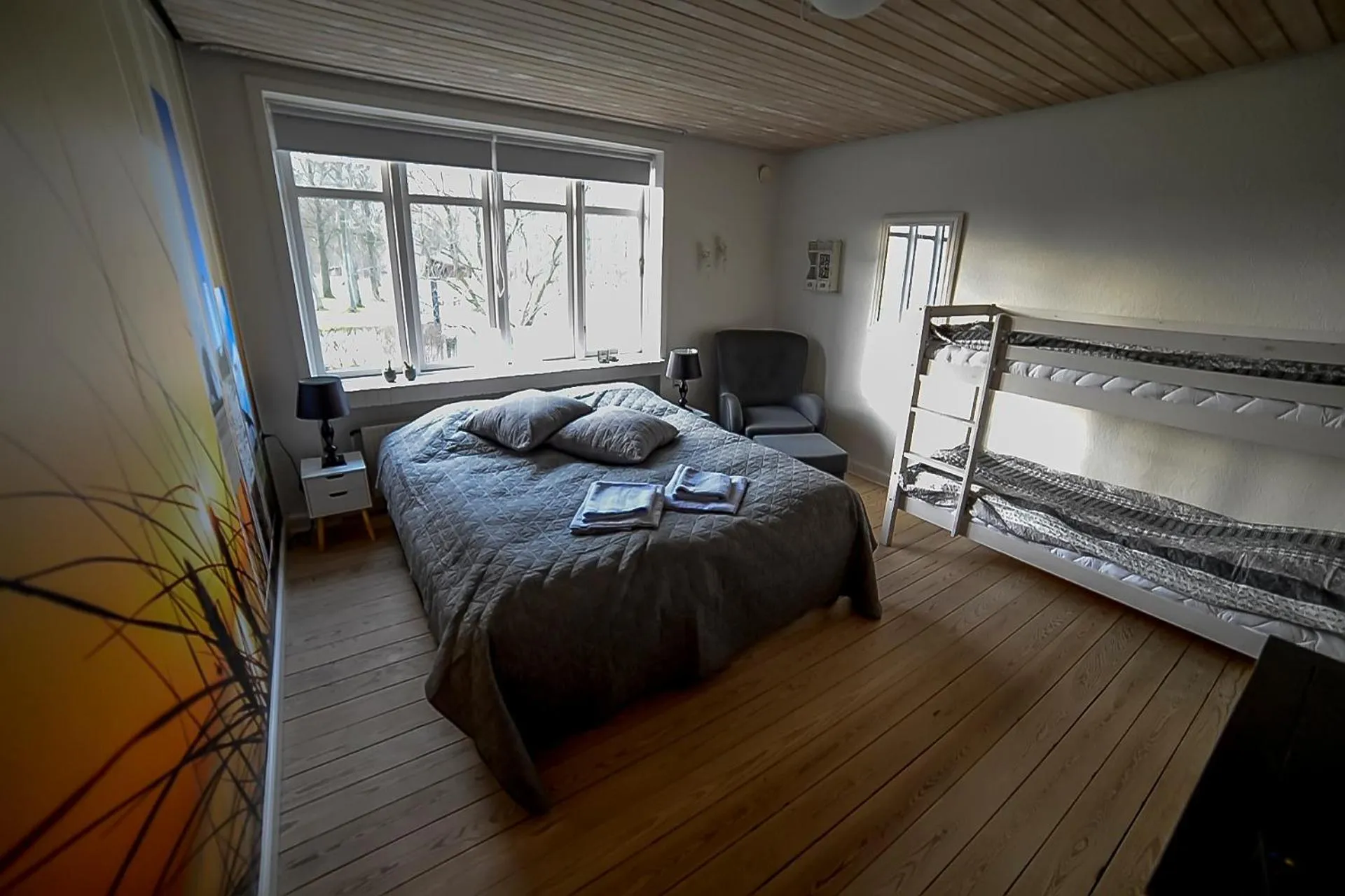 Photo of the whole room, Bed in Sdr. Omme Bed & Breakfast