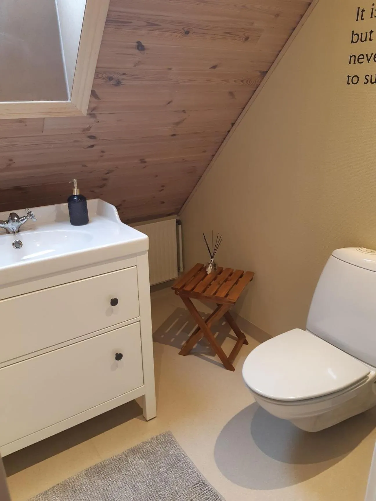 Toilet in Sdr. Omme Bed & Breakfast