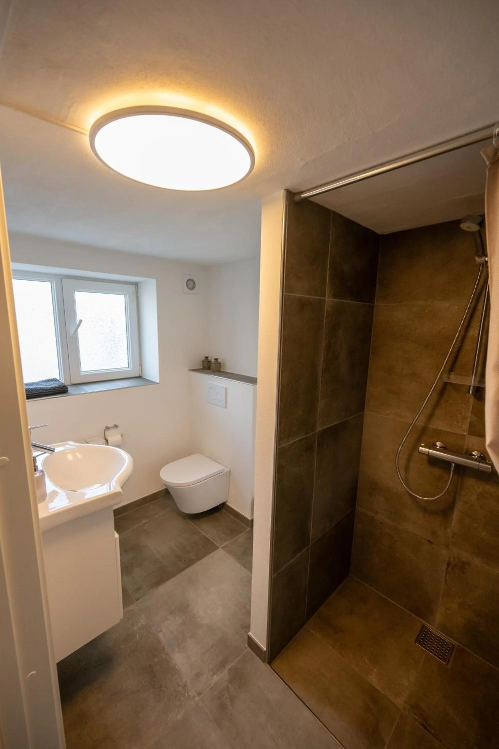 Bathroom in Sdr. Omme Bed & Breakfast