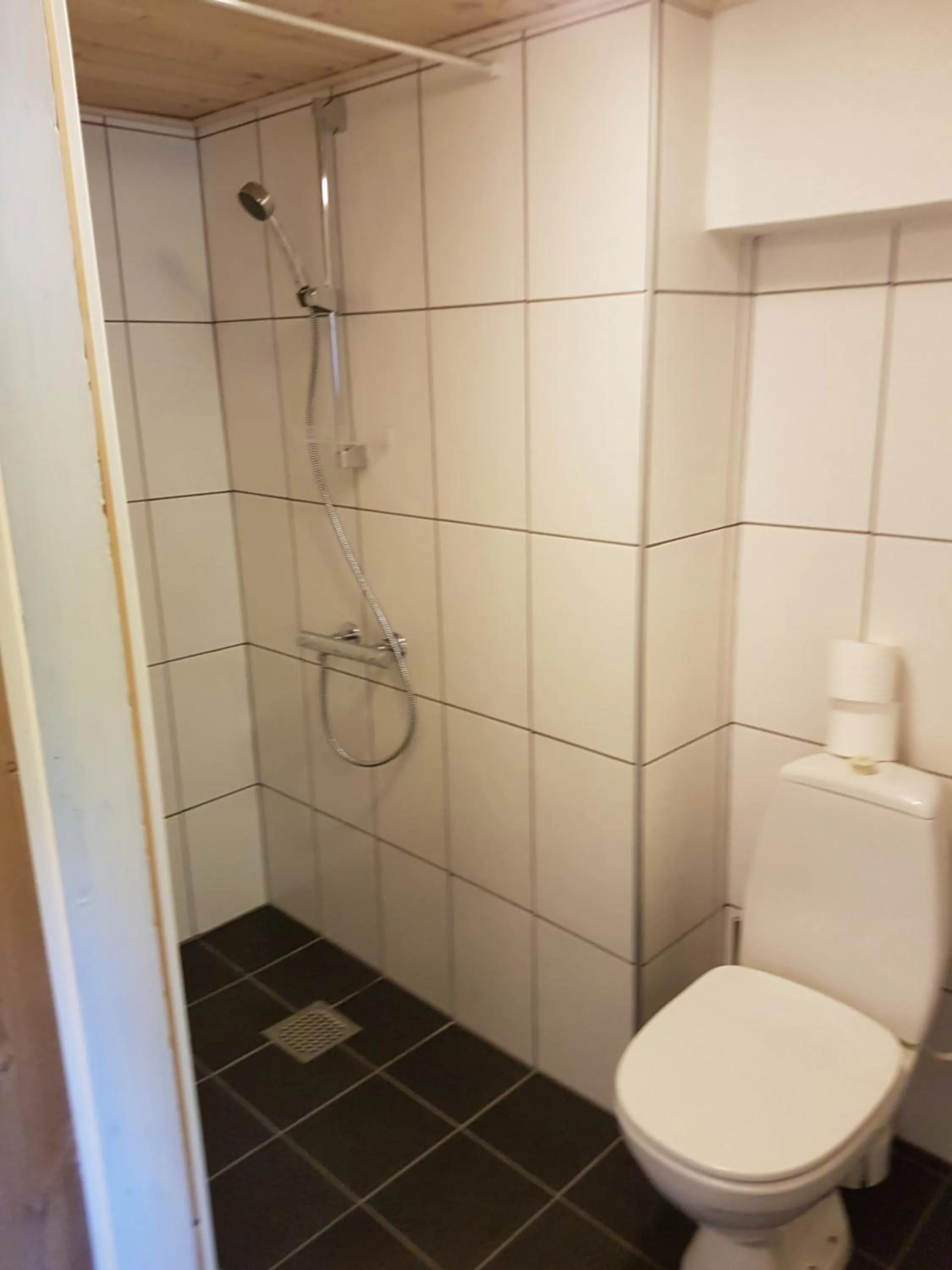 Shower in Sdr. Omme Bed & Breakfast