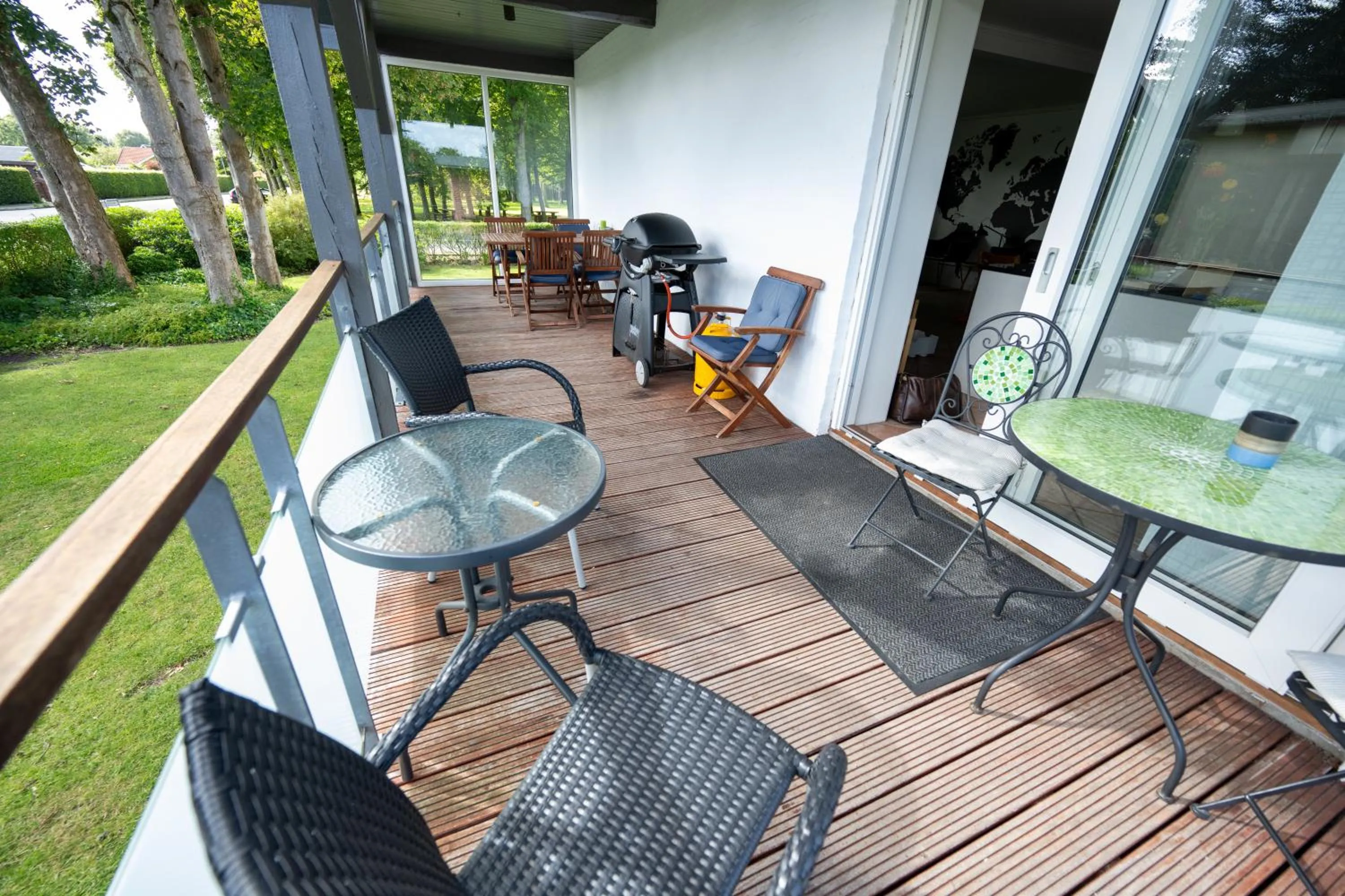 Garden in Sdr. Omme Bed & Breakfast