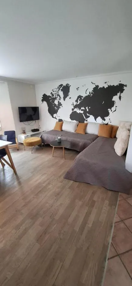 Communal lounge/ TV room in Sdr. Omme Bed & Breakfast