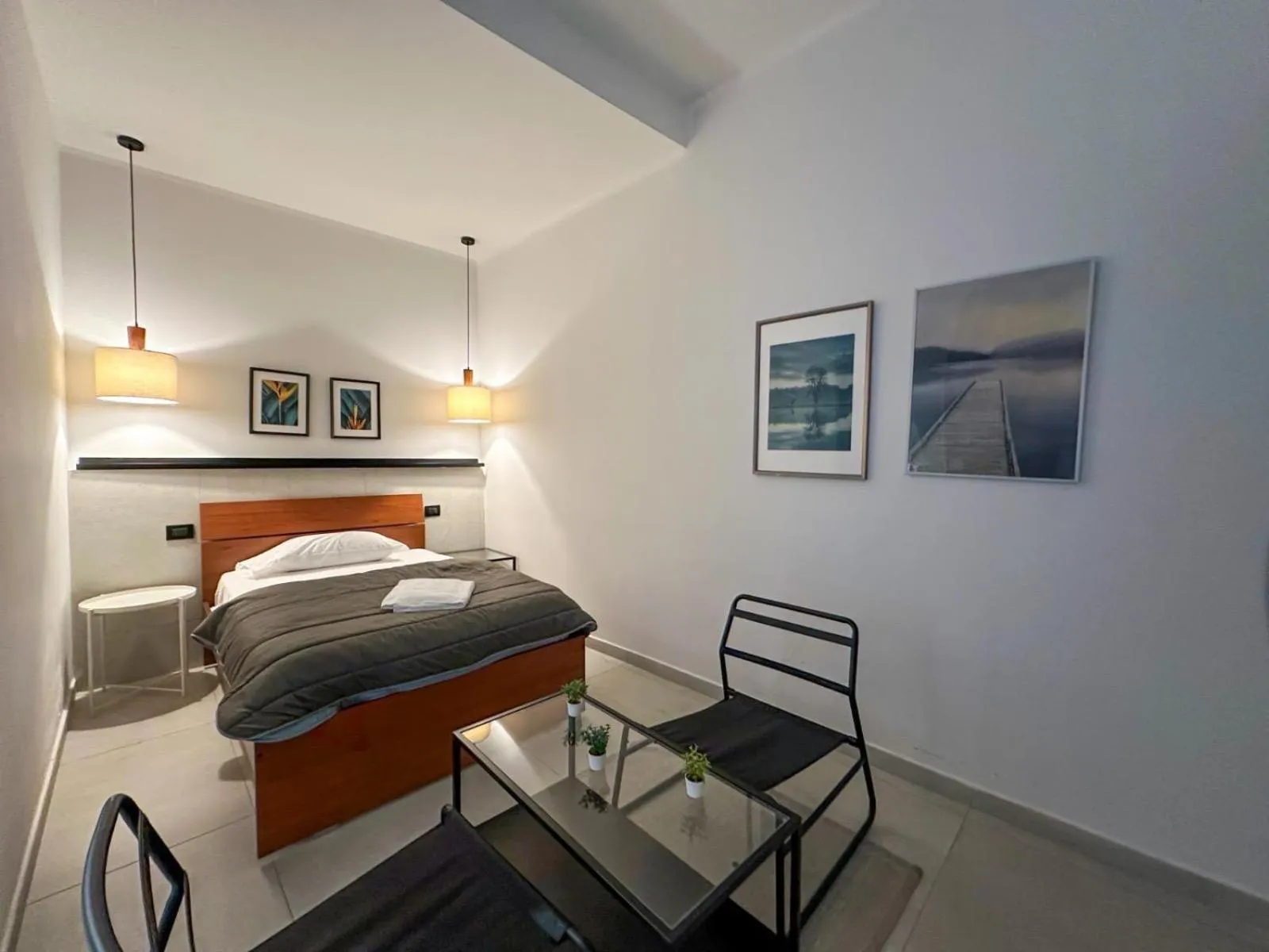 Bed in Hotel Barbato