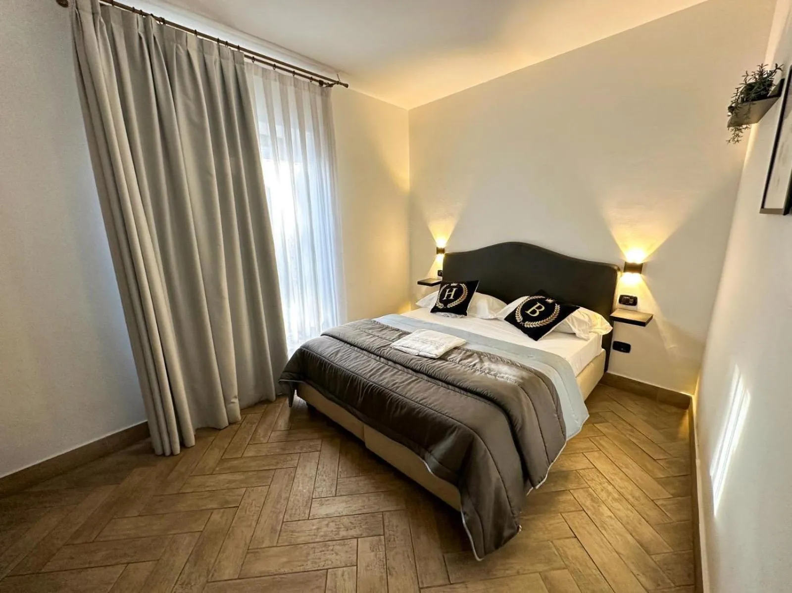 Bedroom, Bed in Hotel Barbato