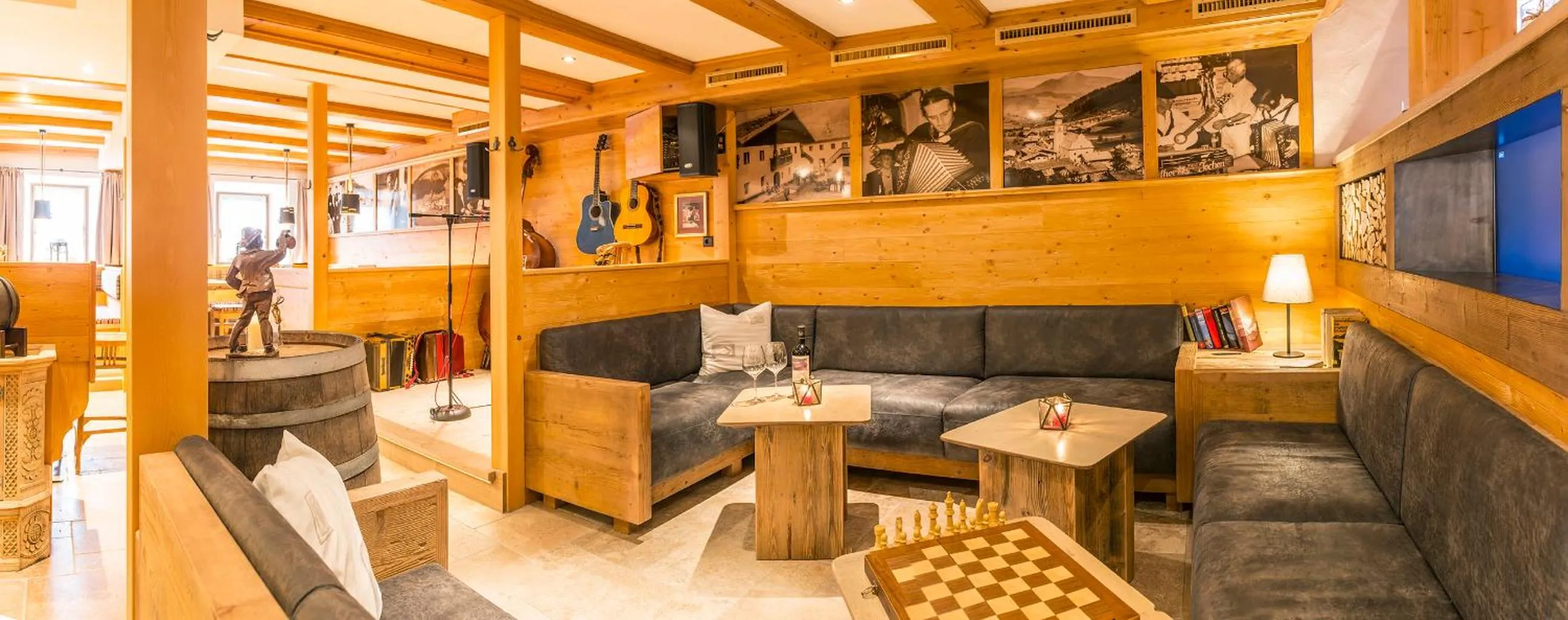 Lounge or bar in Ferienwohnungen Starchenthof - Wildschönau, Premiumcard inclusive