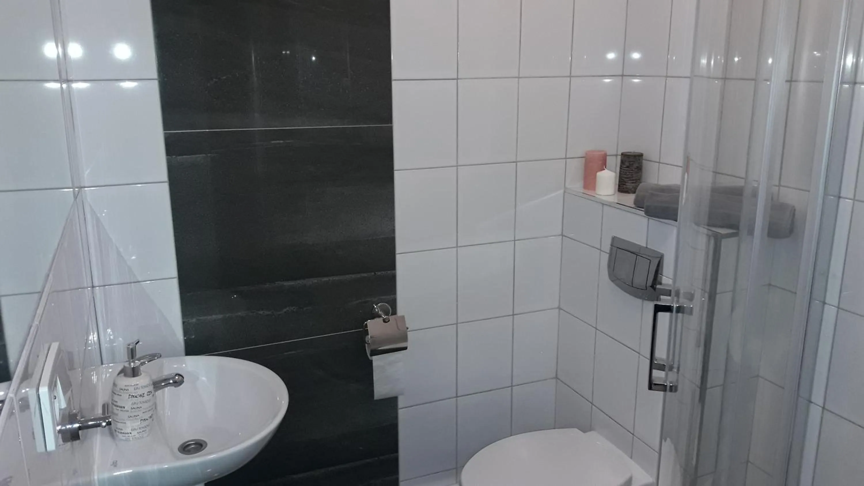 Bathroom in Cracow Central Aparthotel