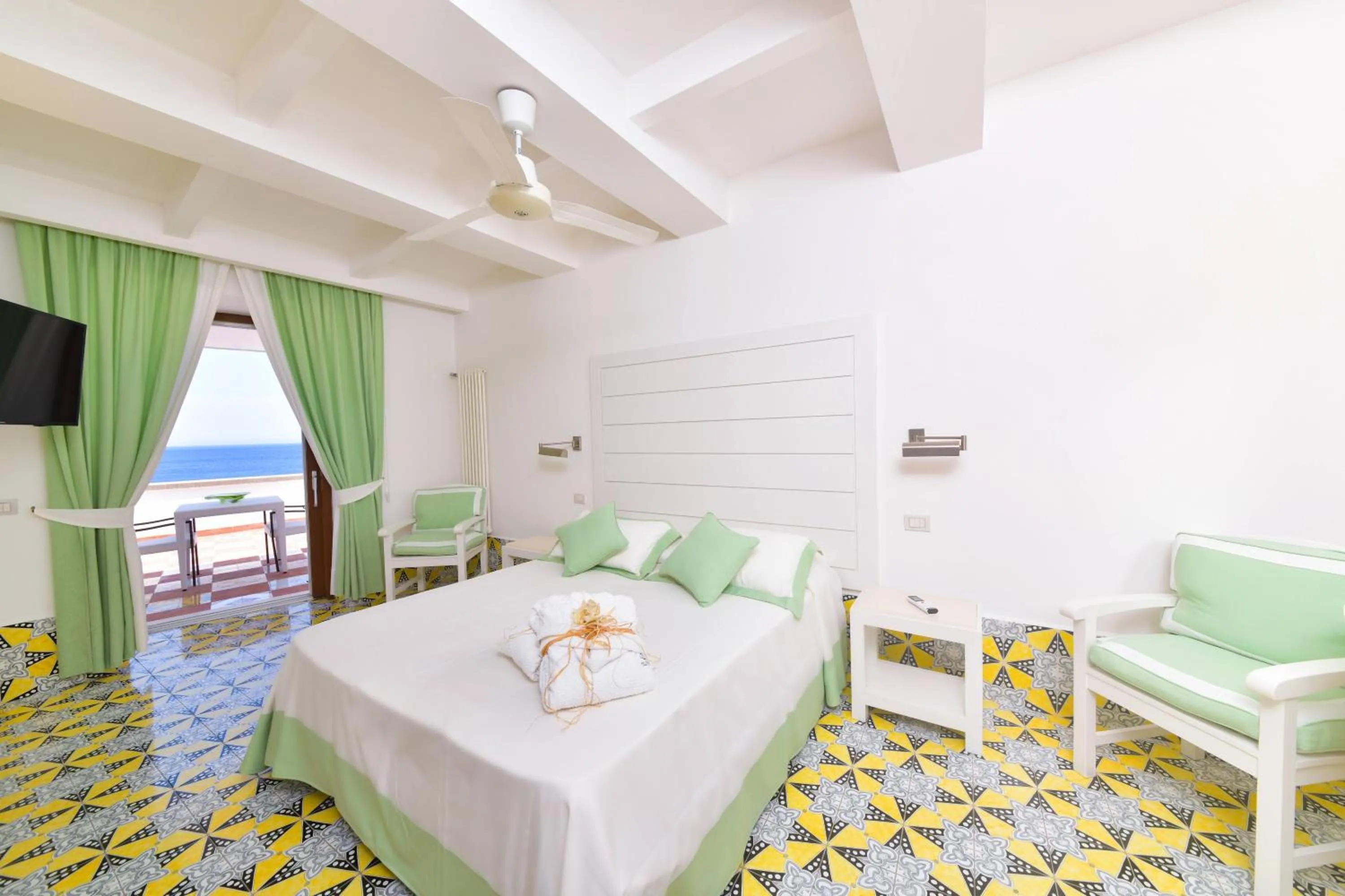 Bed in Hotel Casa Celestino