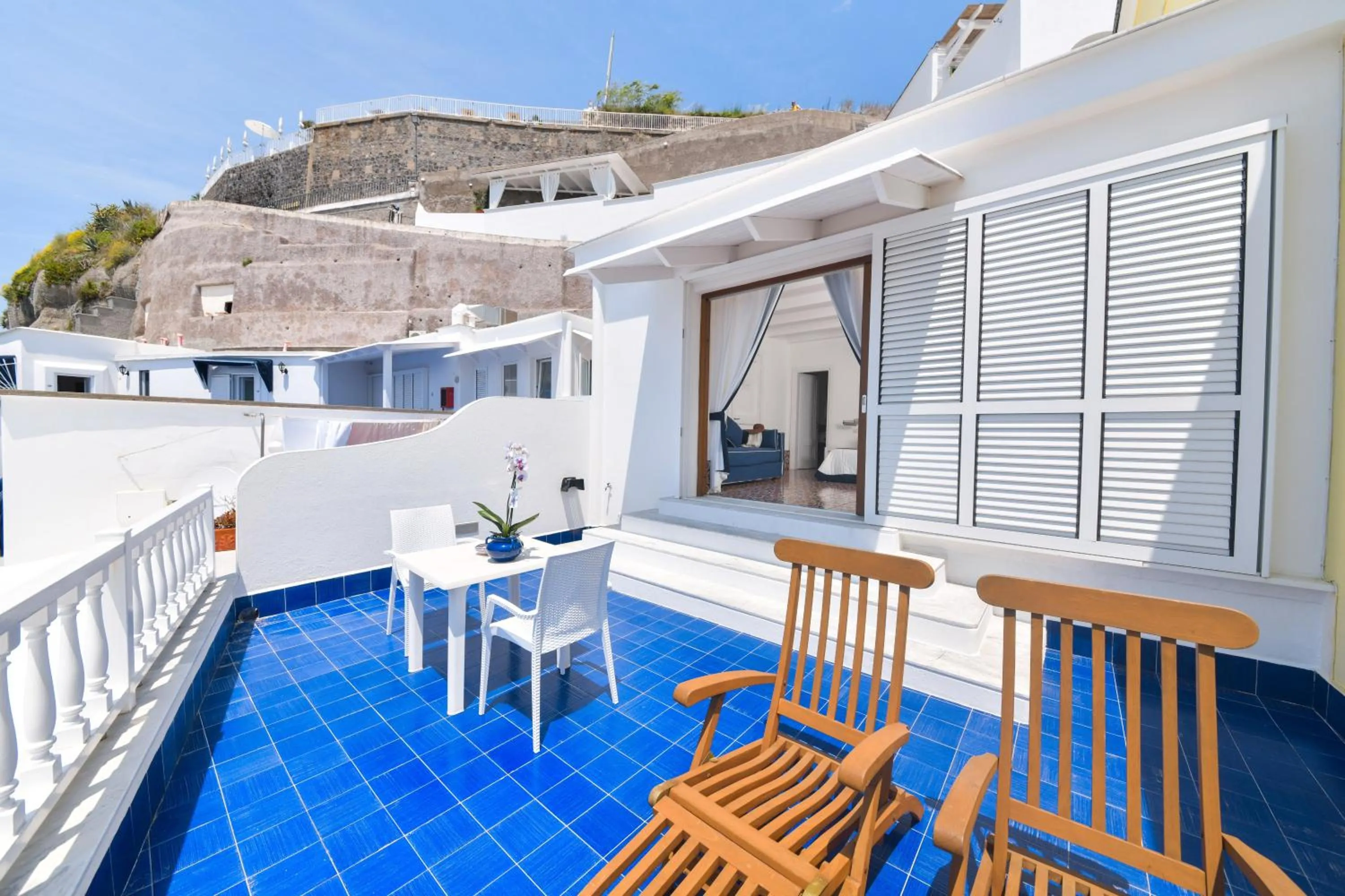 Balcony/Terrace in Hotel Casa Celestino