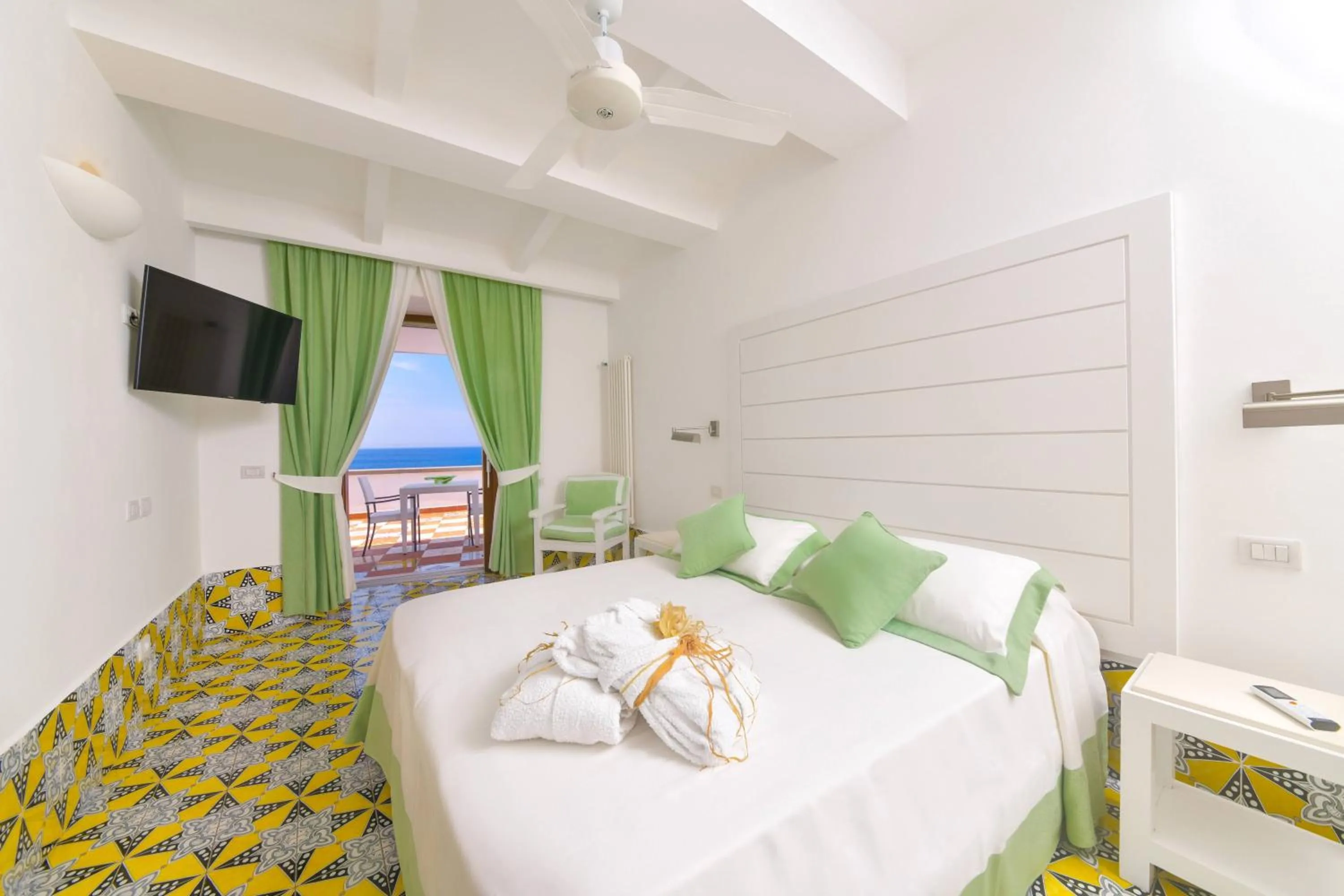 Bed in Hotel Casa Celestino