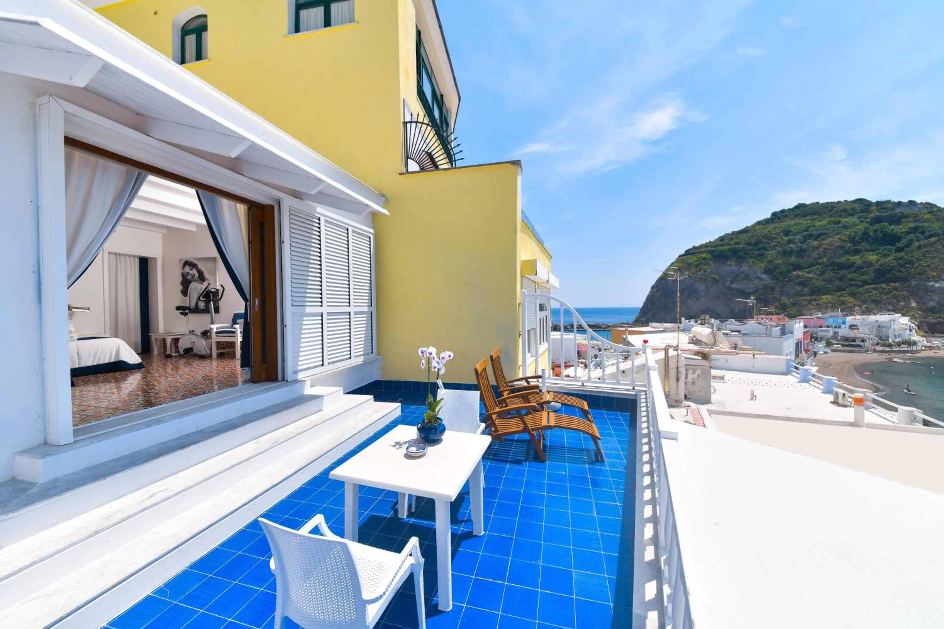 Balcony/Terrace in Hotel Casa Celestino