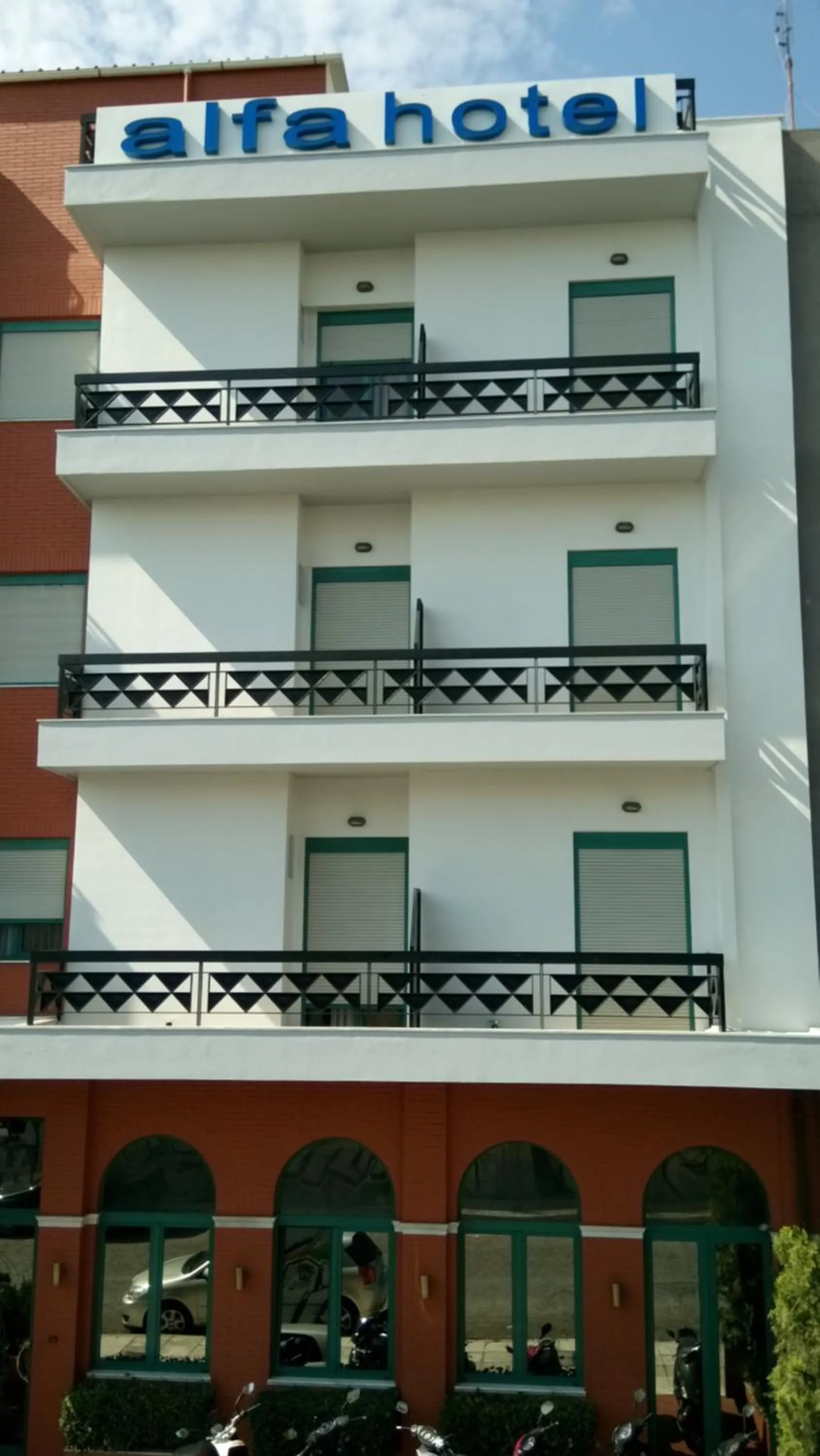 Property building in Alfa Hotel