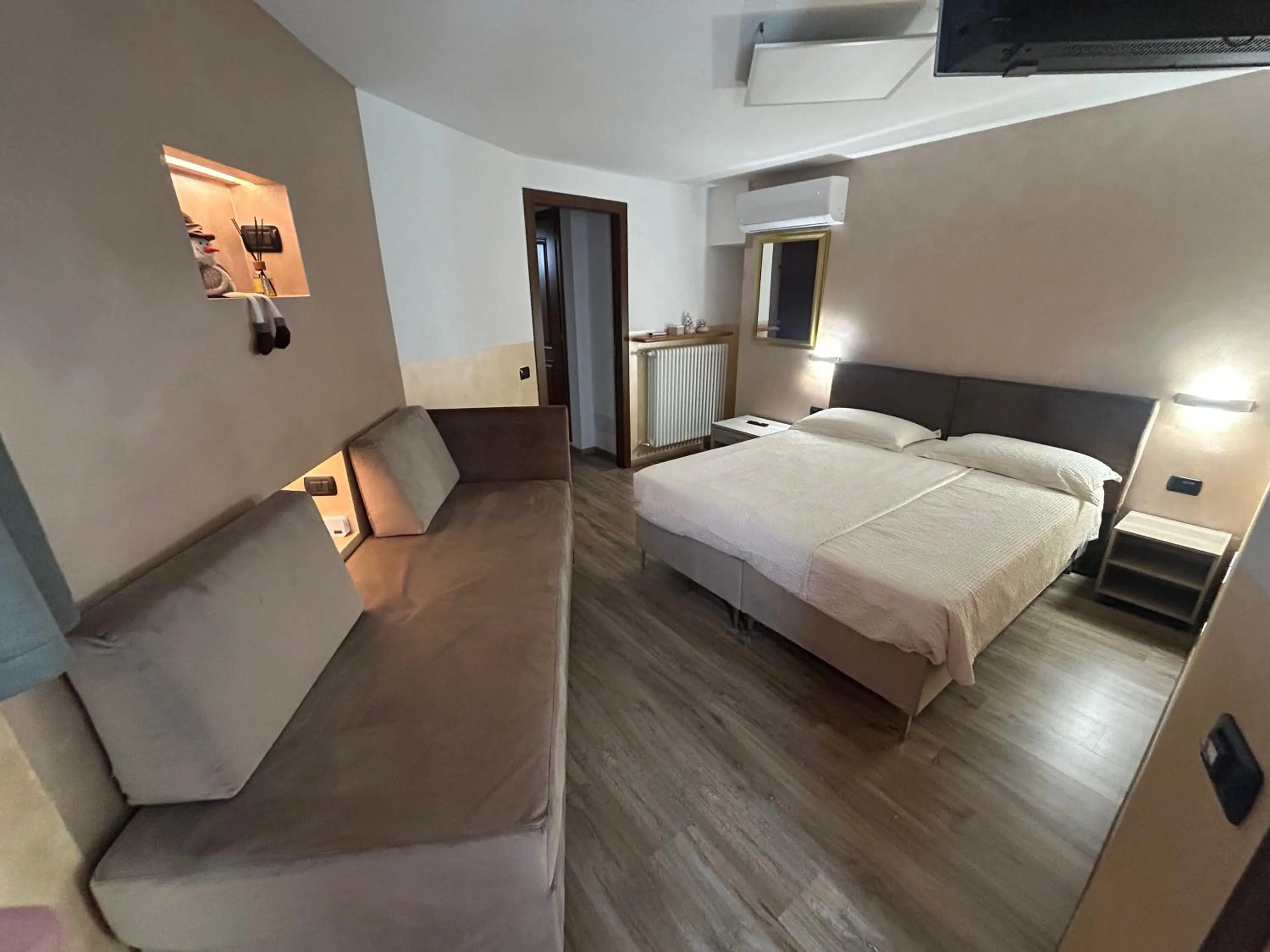 Bed in B&B San Pellegrino Terme