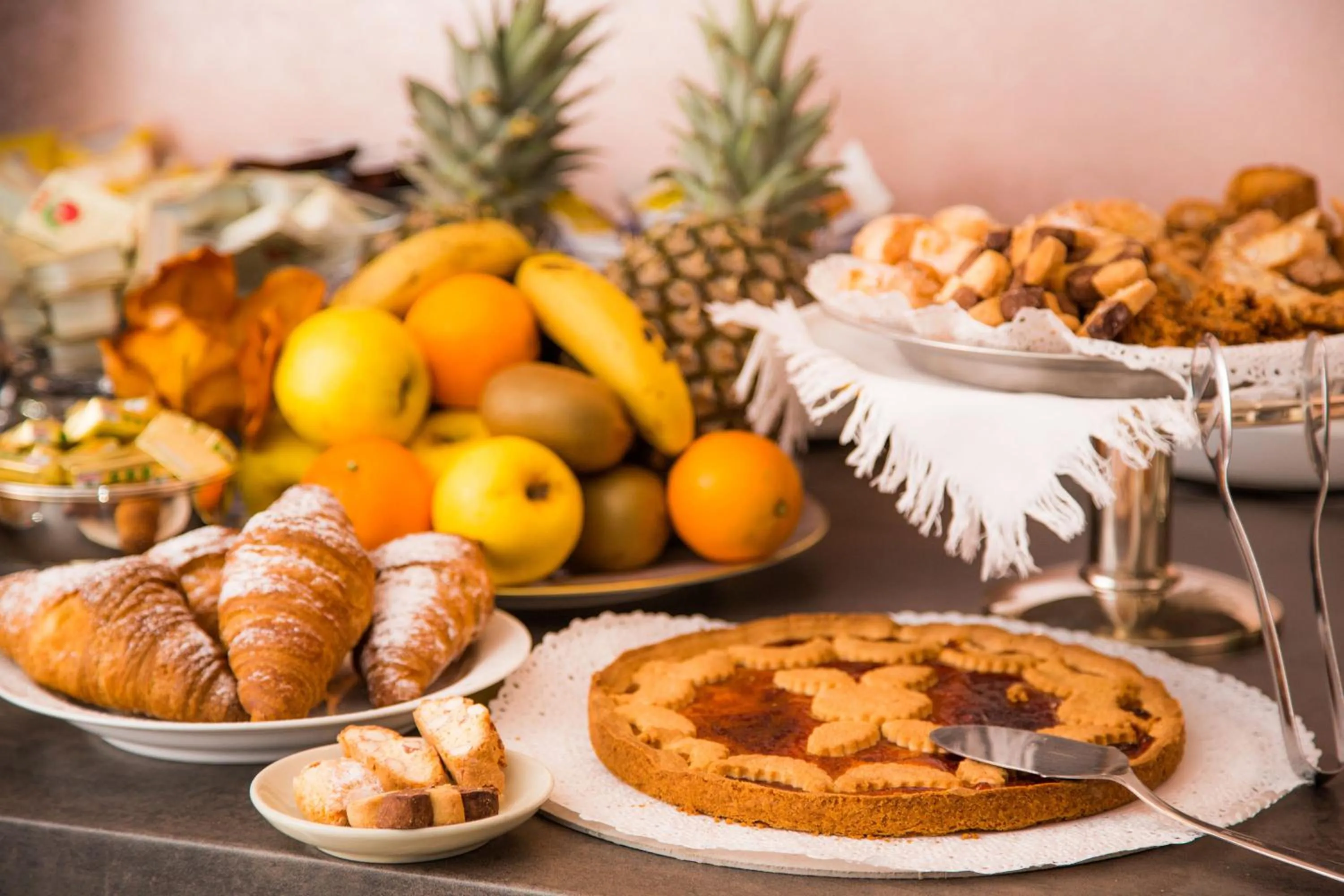 Buffet breakfast in Hotel Diana