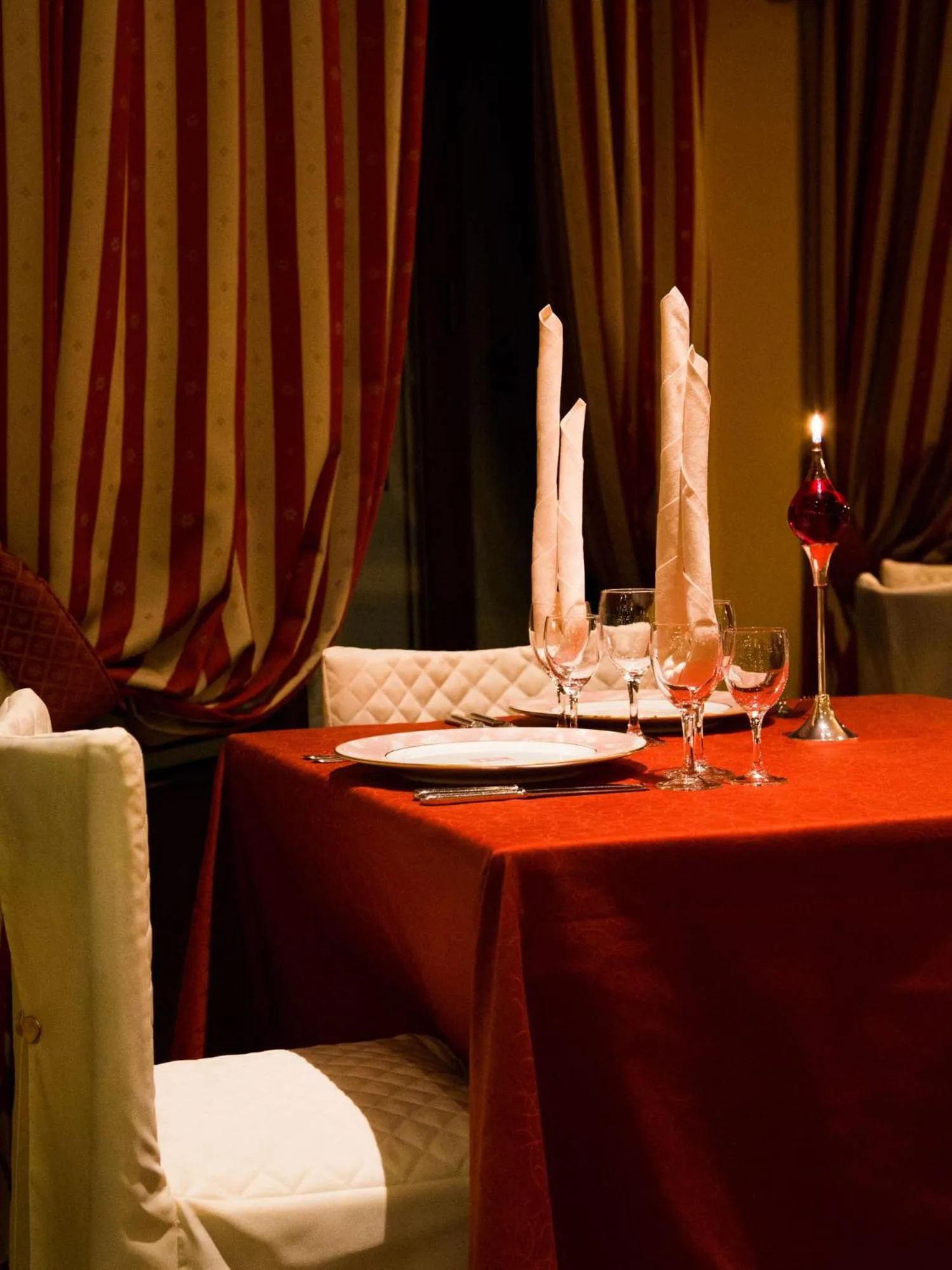 Dinner in Hotel Diana