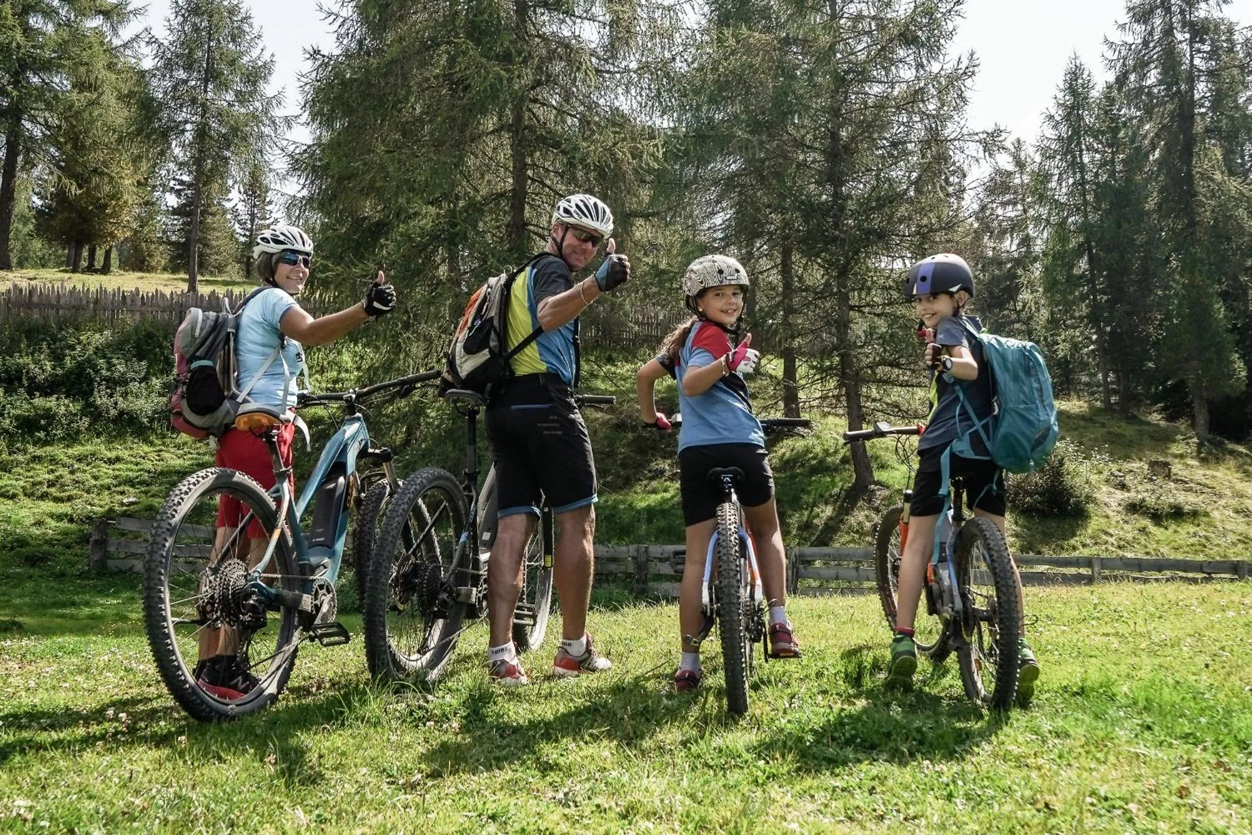 Cycling in Hotel Appartement Haus Gitschberg